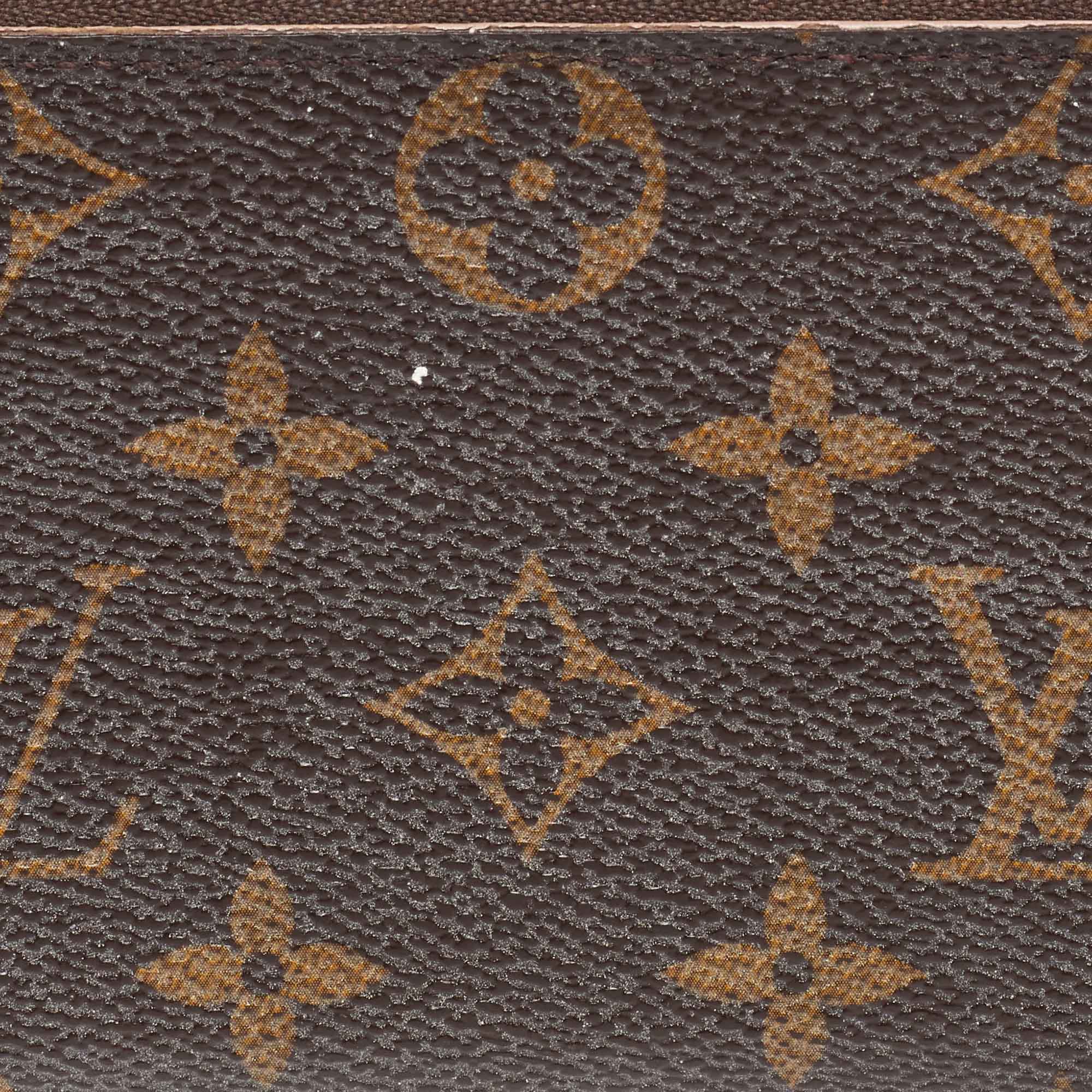 Louis Vuitton Monogram Canvas Clemence Wallet