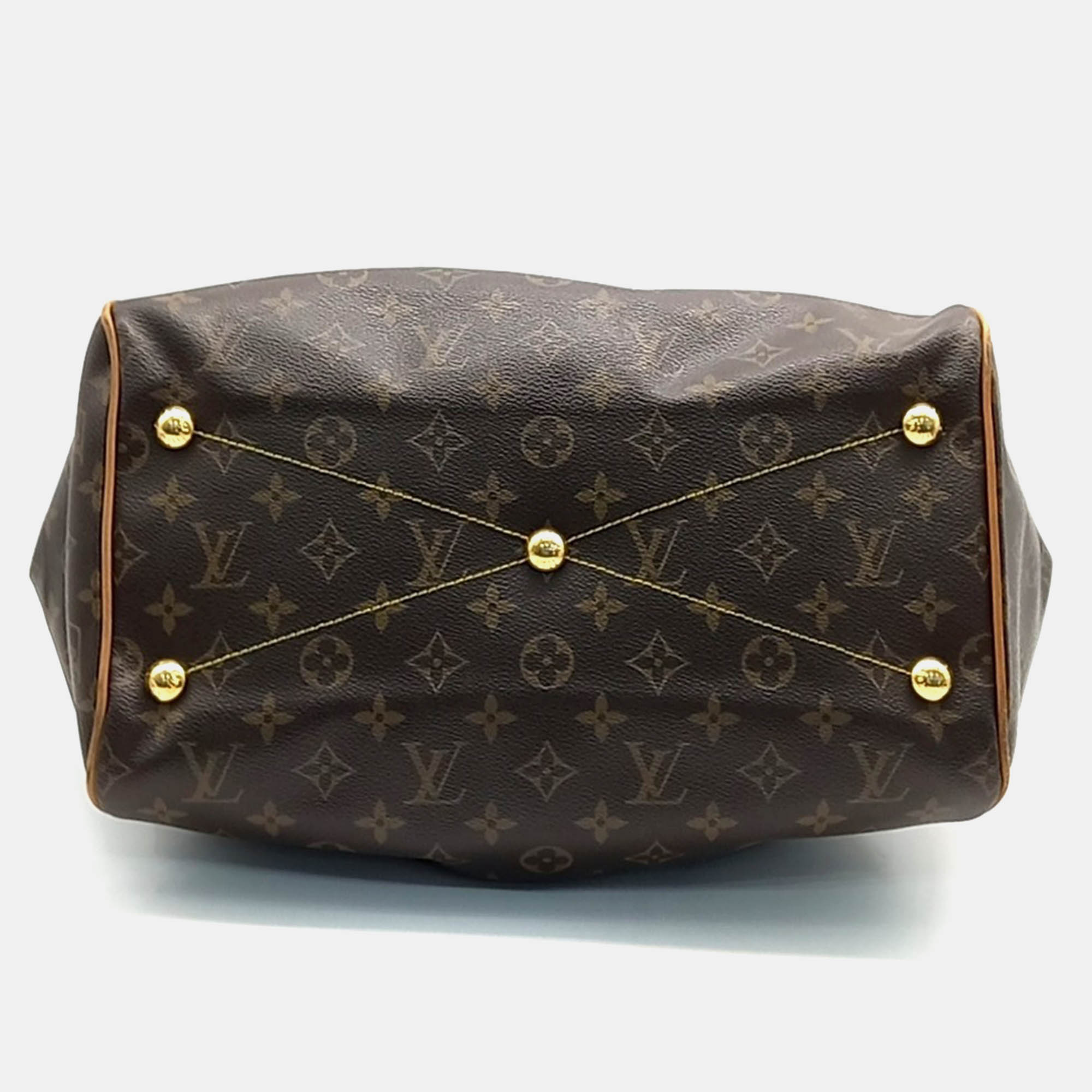 Louis Vuitton Brown Canvas Louis Vuitton Monogram Tivoli GM Bag