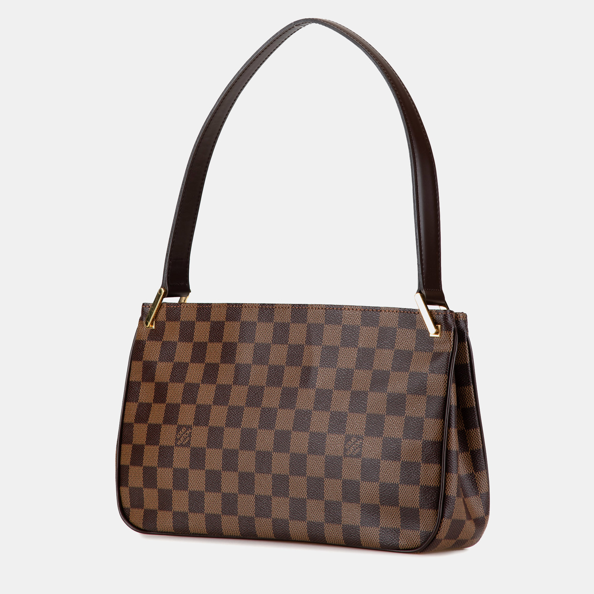 Louis Vuitton Brown Canvas Louis Vuitton Damier Ebene Aubagne