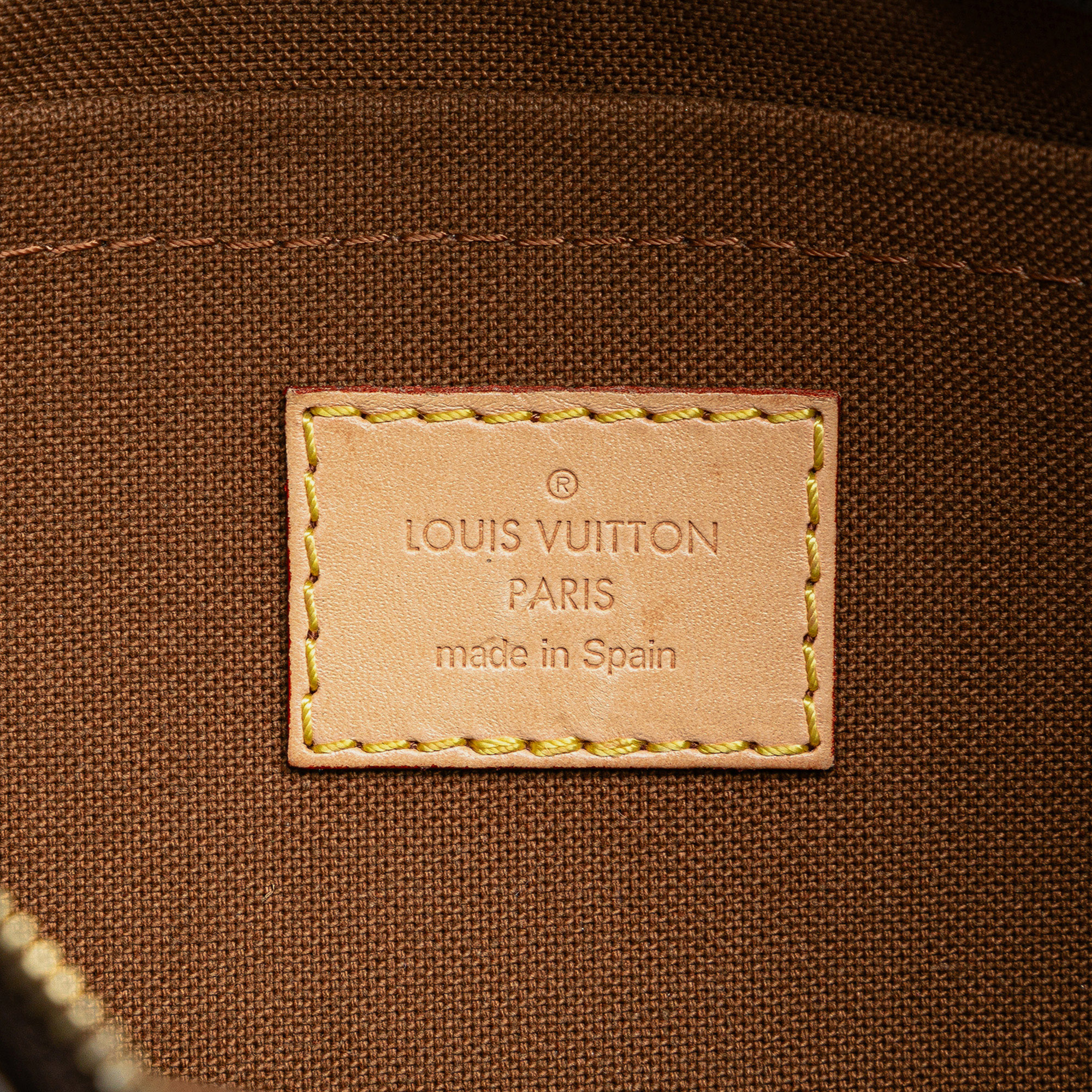 Louis Vuitton Brown Coated Canvas Multi Pochette Accessoires Bag