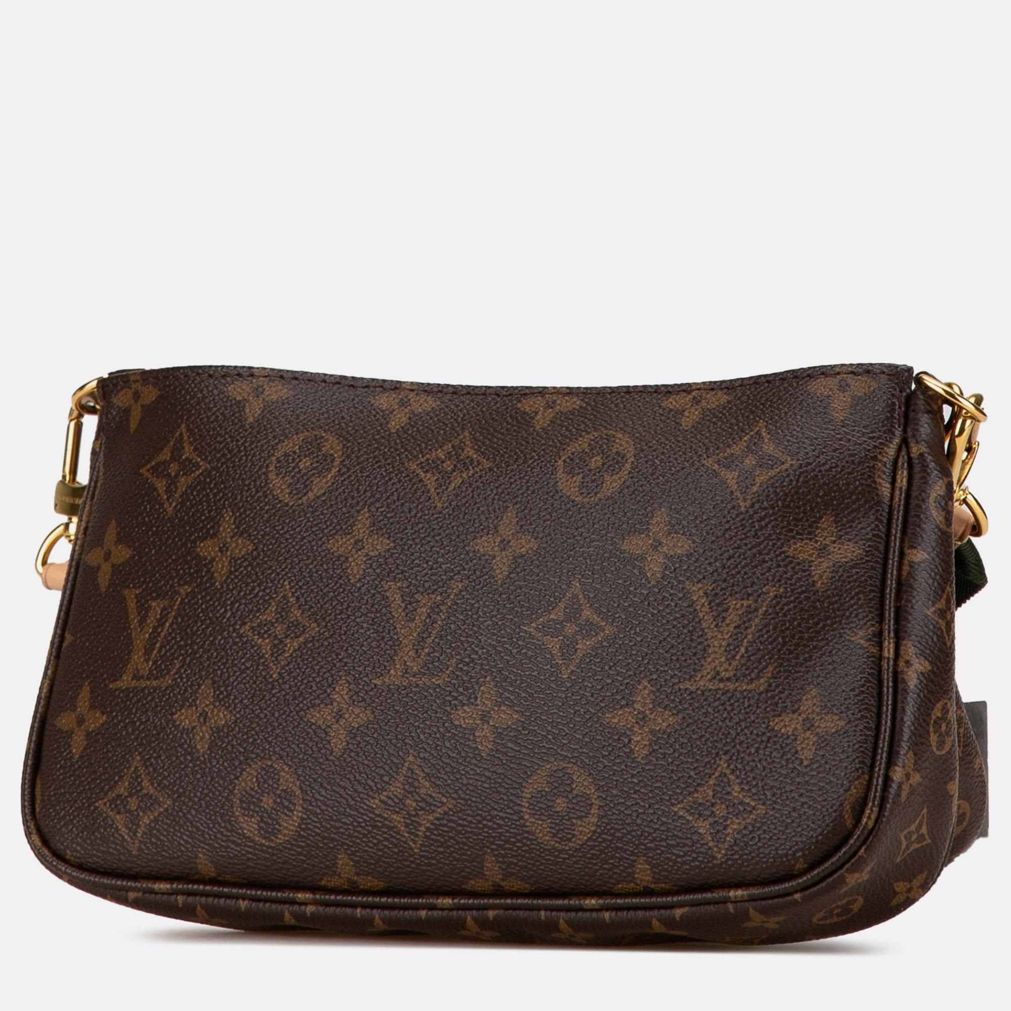 Louis Vuitton Brown Coated Canvas Multi Pochette Accessoires Bag