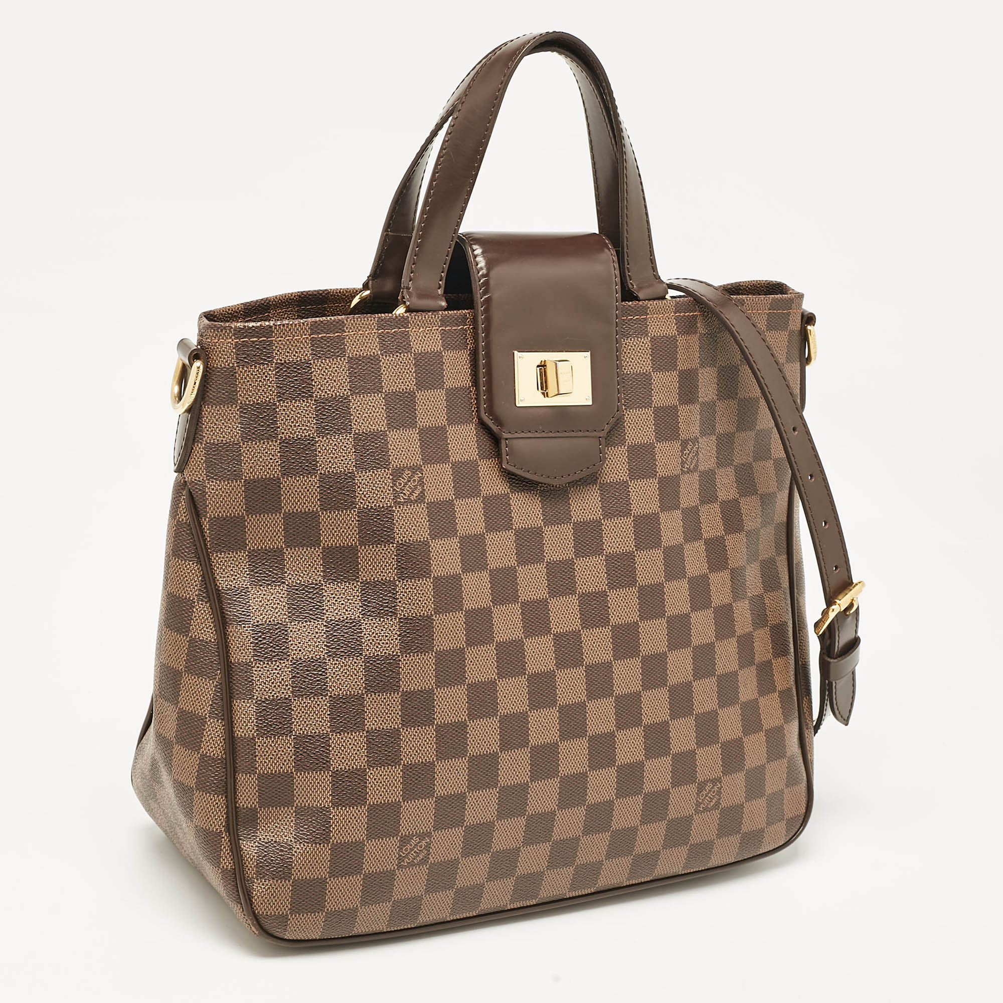 Louis Vuitton Damier Ebene Canvas Cabas Rosebery Bag