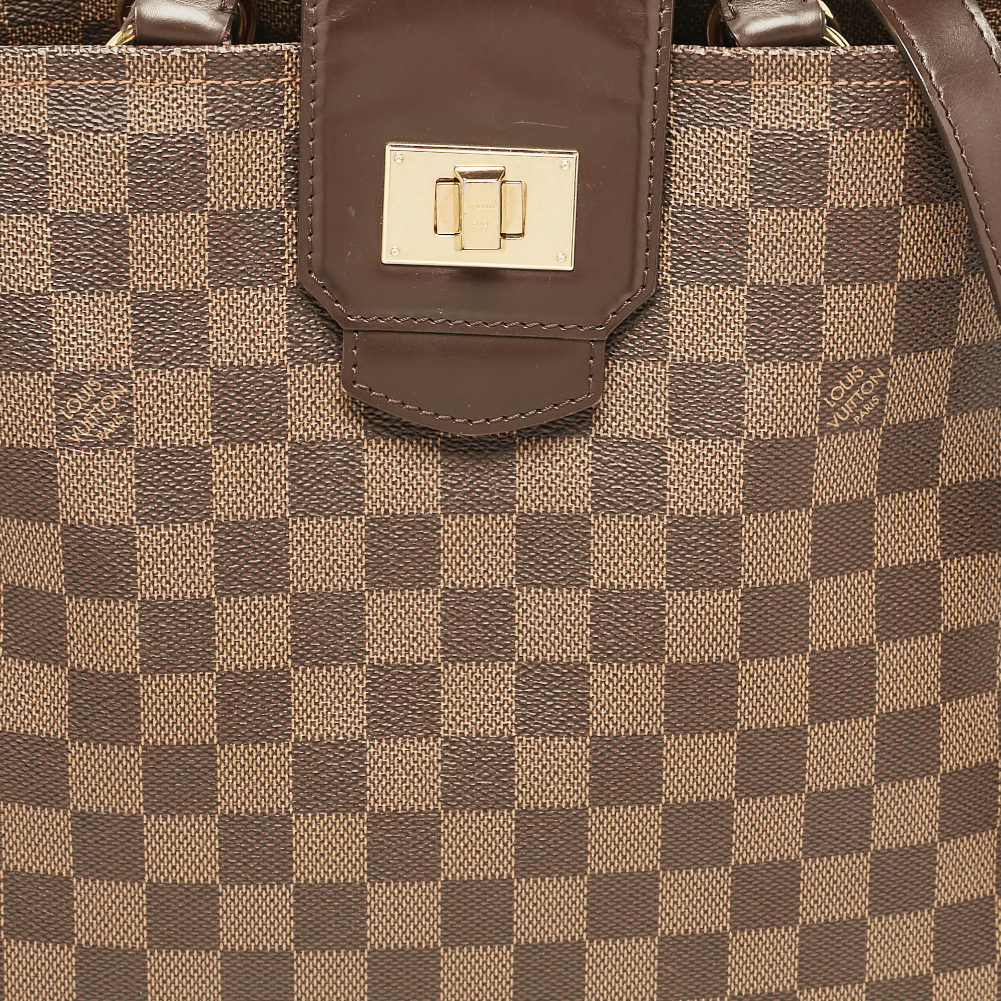 Louis Vuitton Damier Ebene Canvas Cabas Rosebery Bag