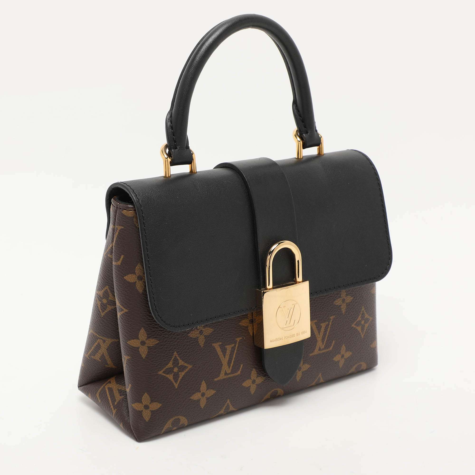 Louis Vuitton Monogram Canvas And Leather Locky BB Bag