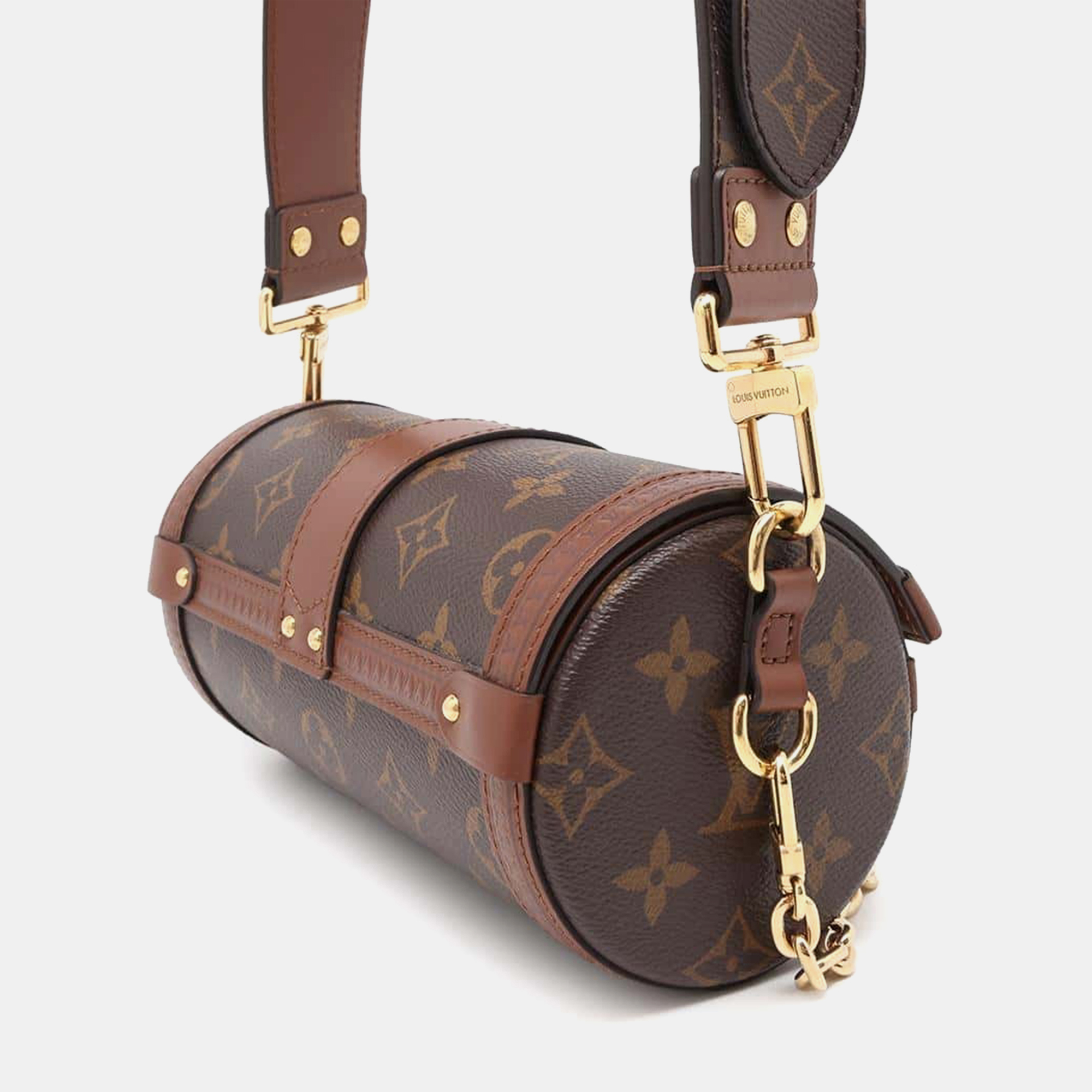 Louis Vuitton Brown Monogram Papillon Trunk Bag