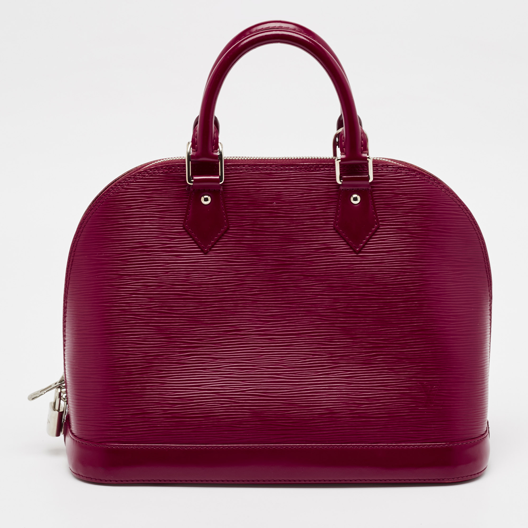 Louis Vuitton Fuchsia Epi Leather Alma PM Bag