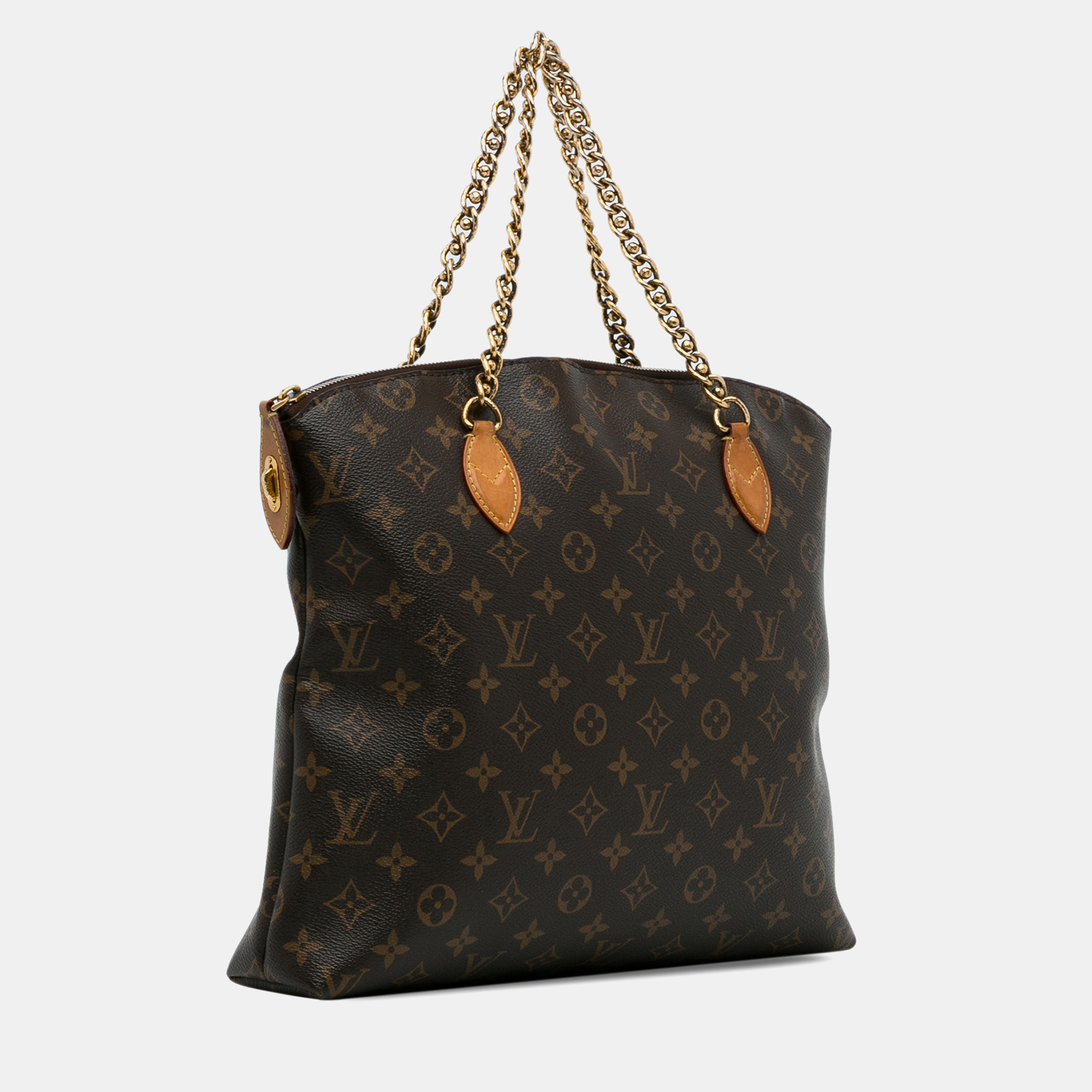 Louis Vuitton Brown Canvas Louis Vuitton Monogram Lockit Chain MM