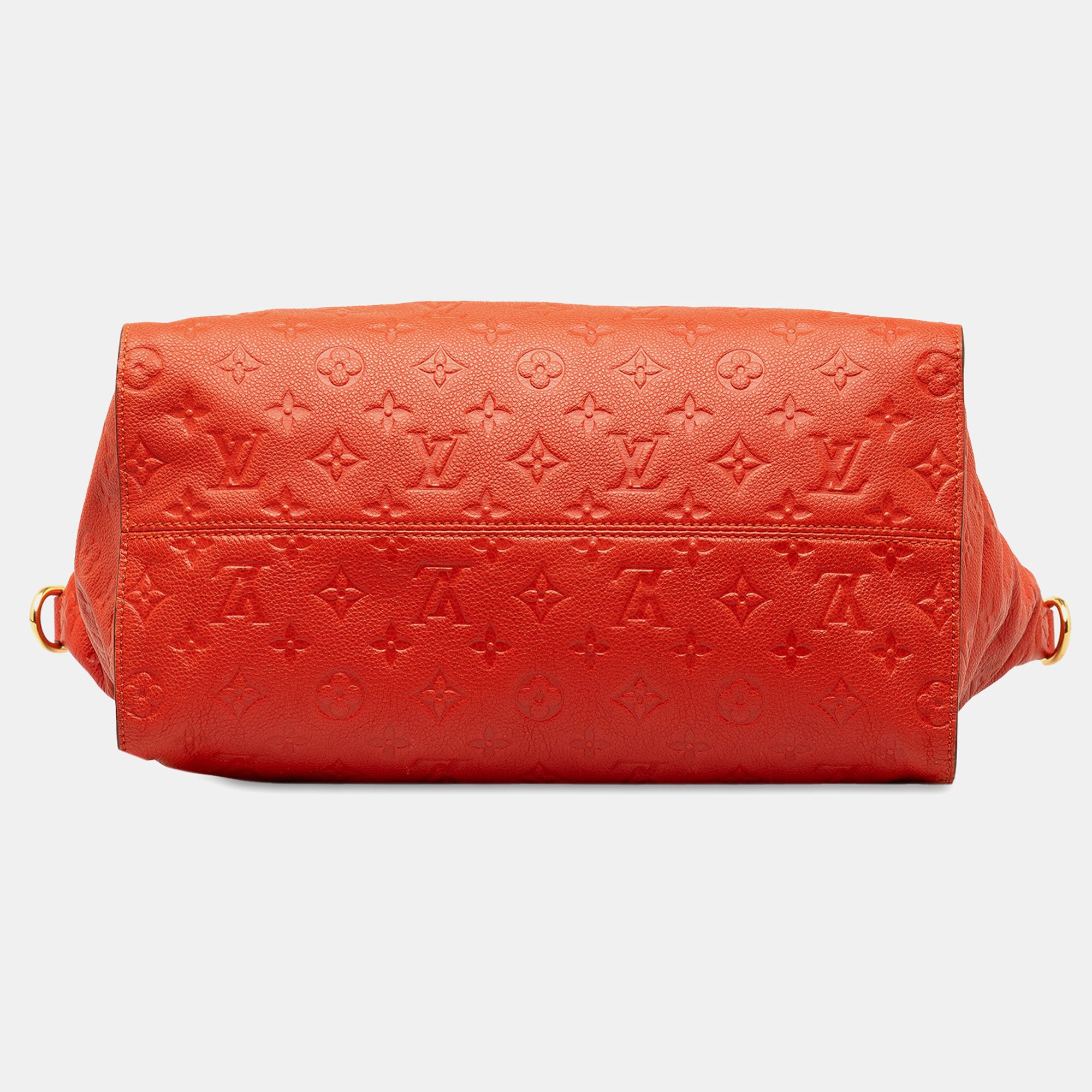 Louis Vuitton Orange Leather Louis Vuitton Monogram Empreinte Lumineuse PM