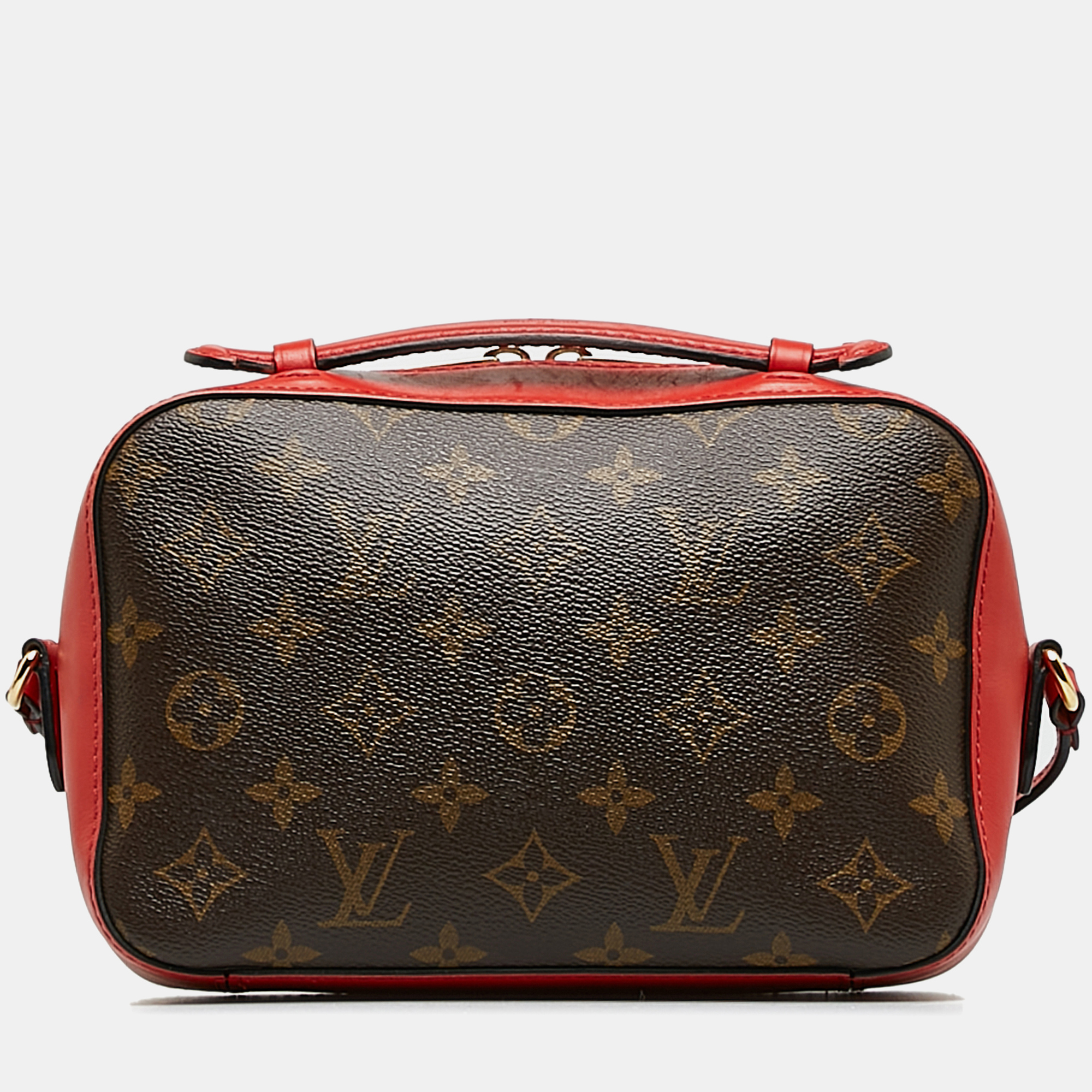 Louis Vuitton Brown Canvas Louis Vuitton Monogram Saintonge