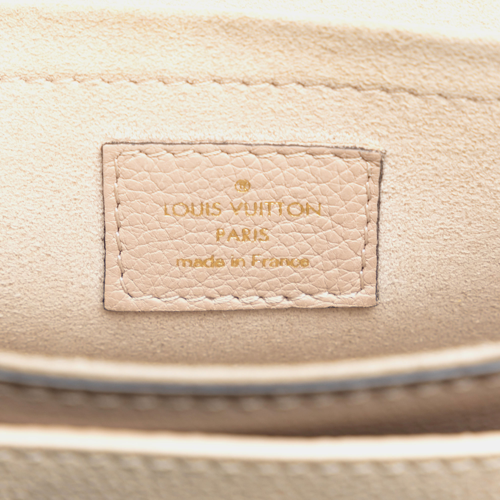 Louis Vuitton Brown Calf Leather Lockme Tender