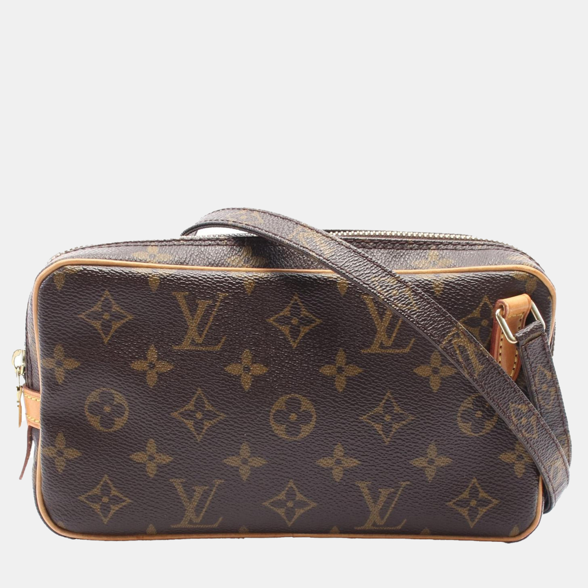 Louis Vuitton Marley Bandouliere Shoulder Crossbody Bag Monogram Leather, Brown
Louis Vuitton Marley Bandouliere Shoulder Crossbody Bag Monogram Leather, Brown