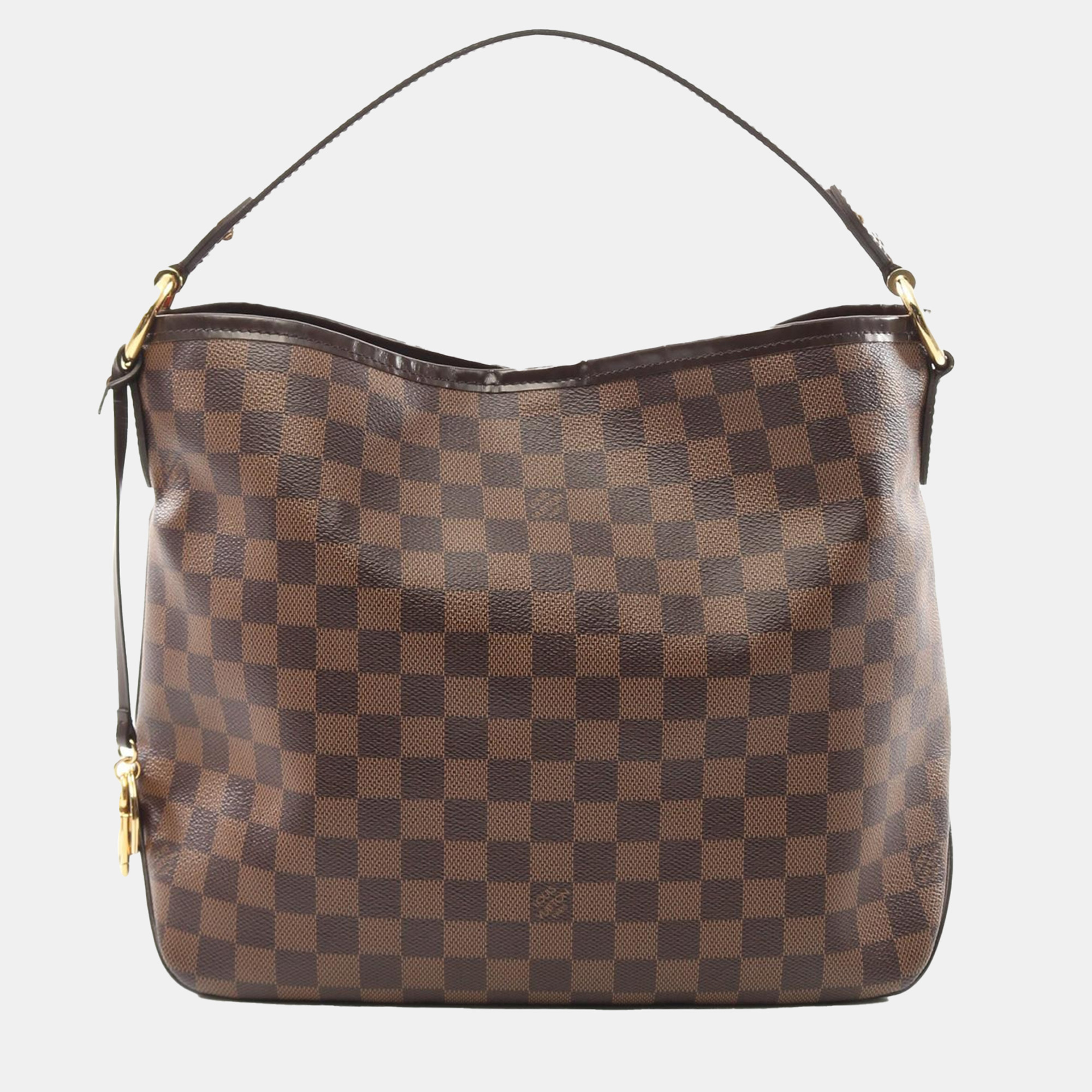 Louis Vuitton Delight Full Pm Shoulder Bag Damier Leather Ebene, Brown
Louis Vuitton Delight Full Pm Shoulder Bag Damier Leather Ebene, Brown