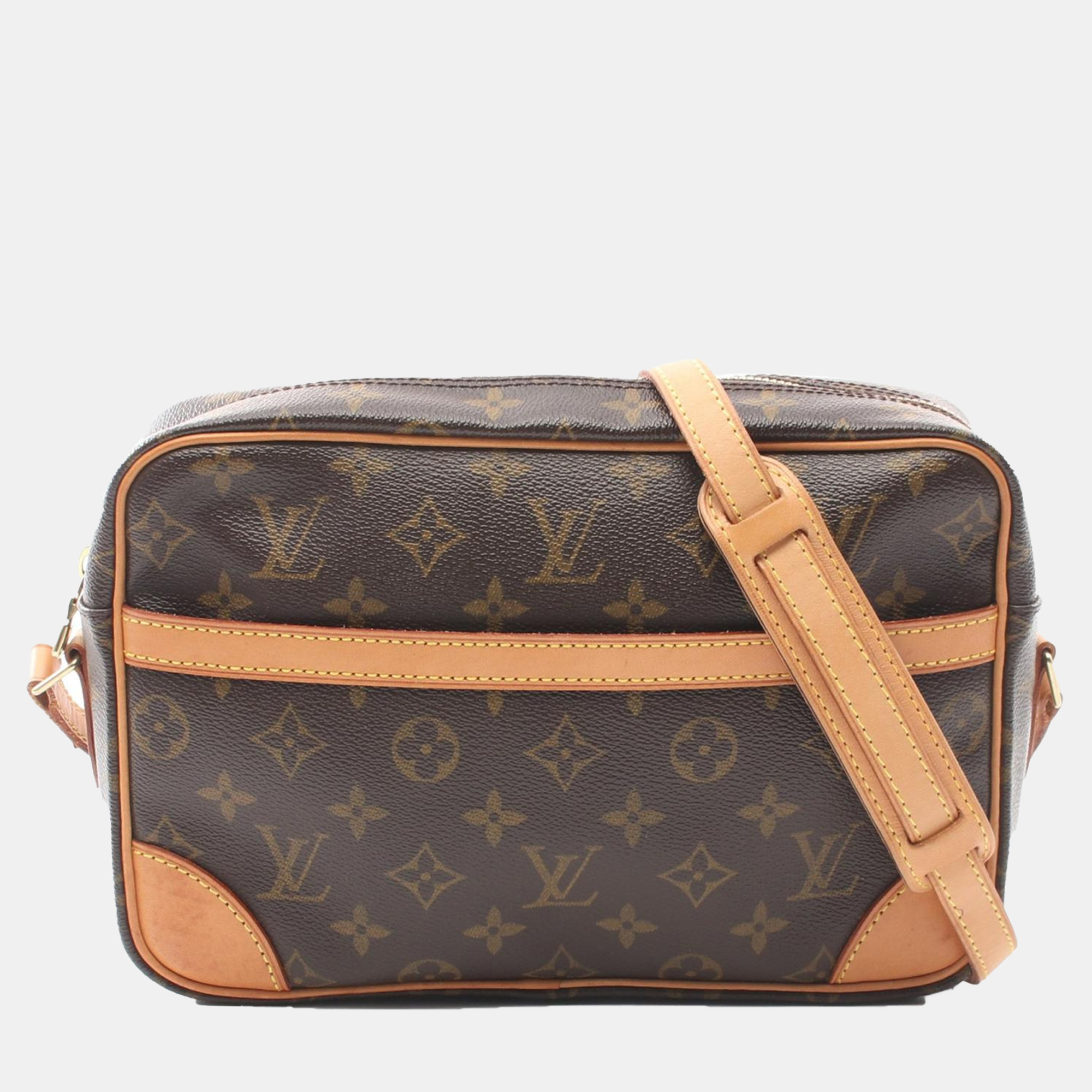 Louis Vuitton Trocadero 27 Shoulder Crossbody Bag Monogram Leather Brown
Louis Vuitton Trocadero 27 Shoulder Crossbody Bag Monogram Leather Brown