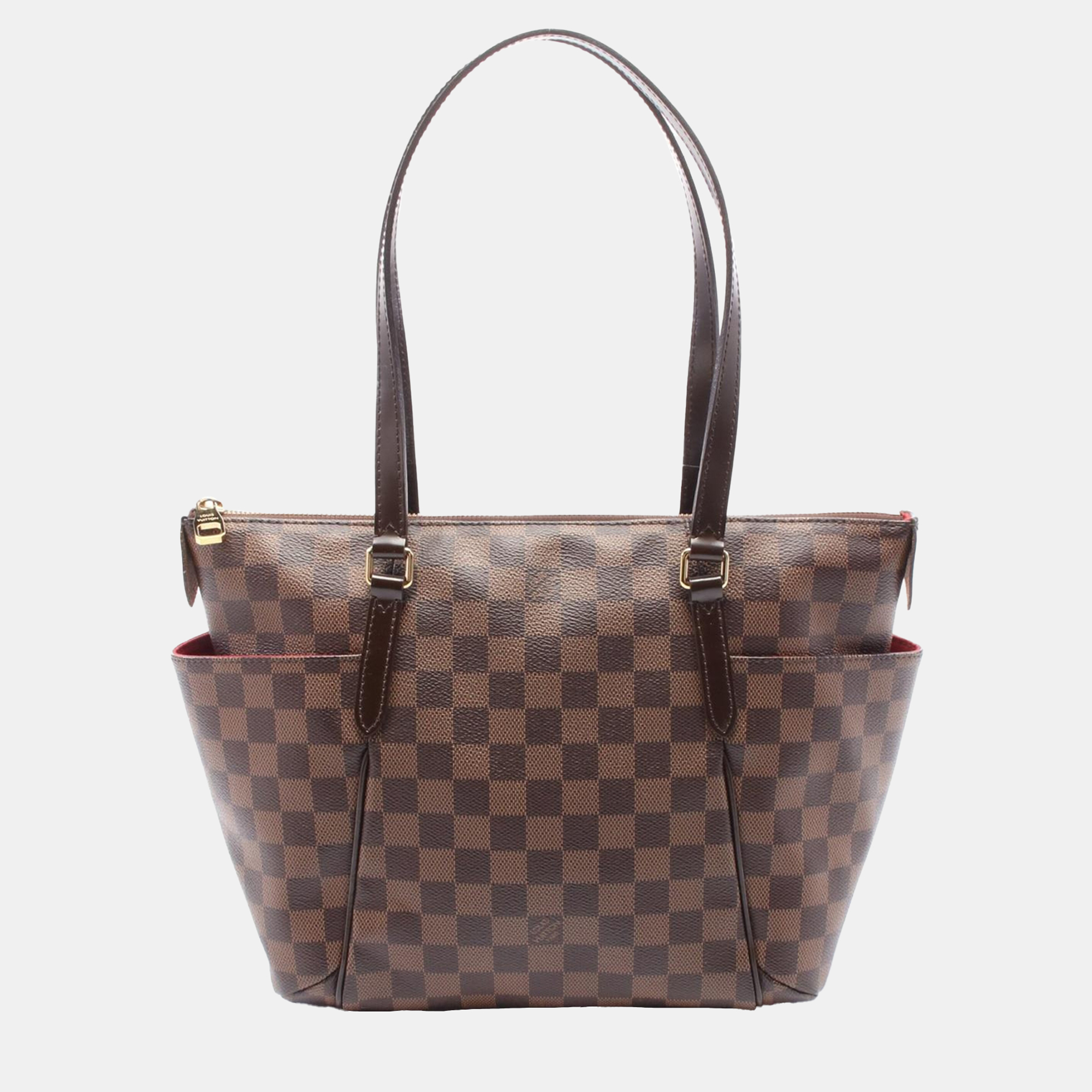 Louis Vuitton Totally Pm Tote Shoulder Bag Damier Eather Ebene, Brown
Louis Vuitton Totally Pm Tote Shoulder Bag Damier Eather Ebene, Brown