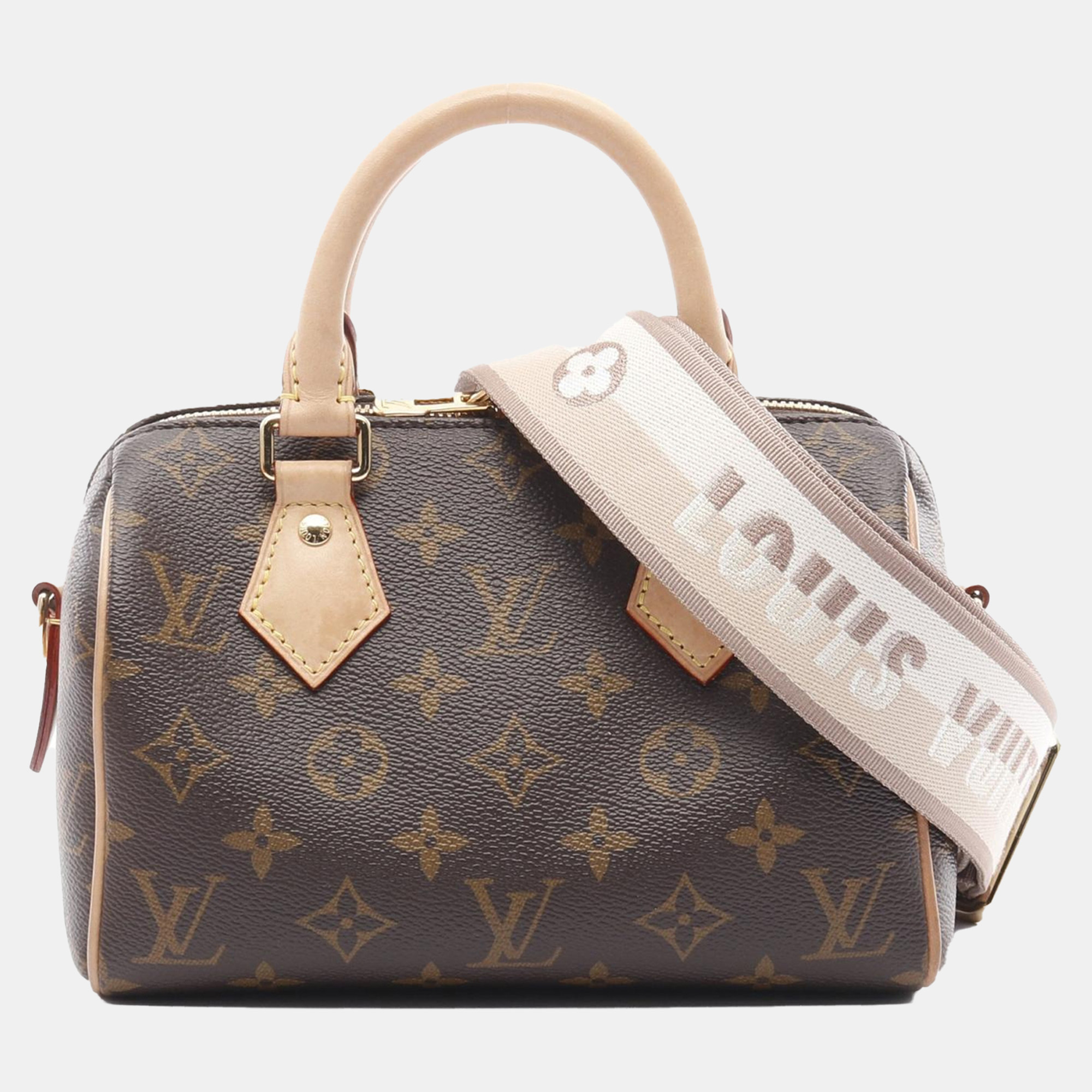 Louis Vuitton Speedy Bandouliere 20 Hand Crossbody Bag Monogram Beige
Louis Vuitton Speedy Bandouliere 20 Hand Crossbody Bag Monogram Beige