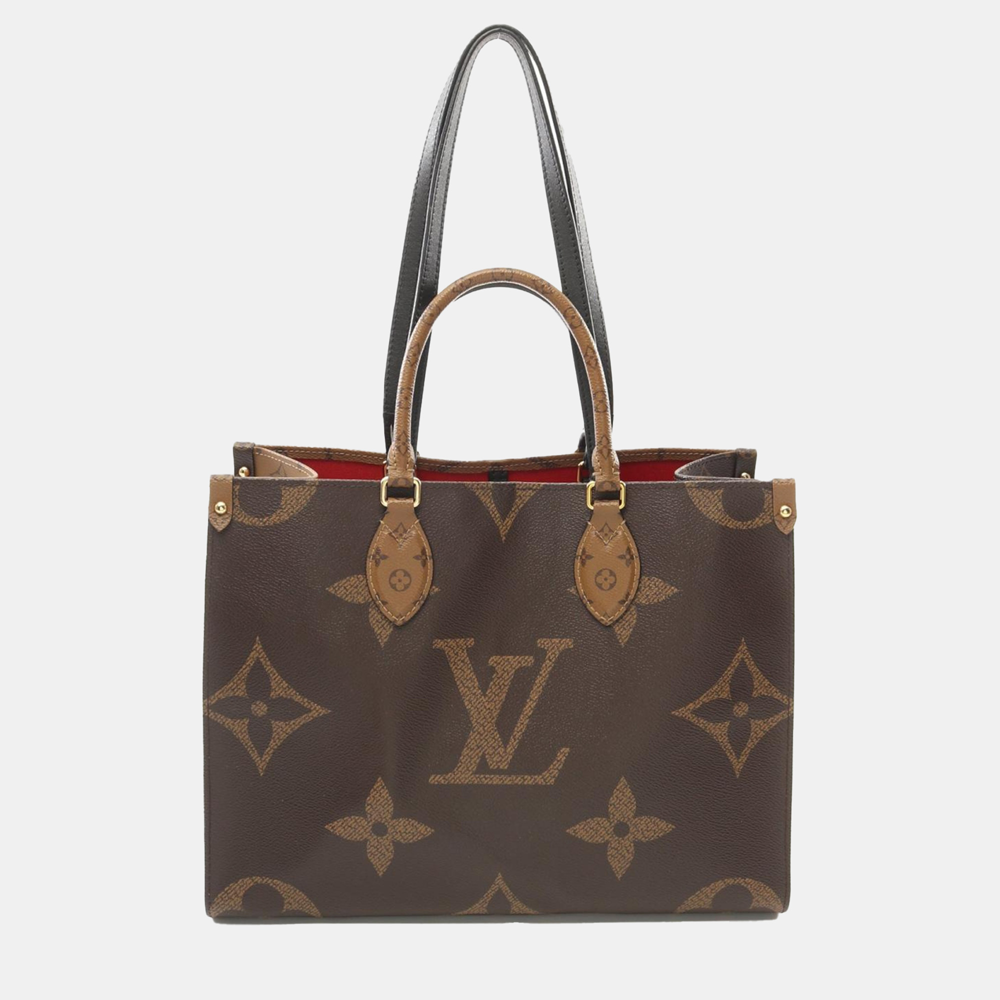 Louis Vuitton On The Go Mm Tote Shoulder Bag Monogram Giant Reverse, Brown
Louis Vuitton On The Go Mm Tote Shoulder Bag Monogram Giant Reverse, Brown