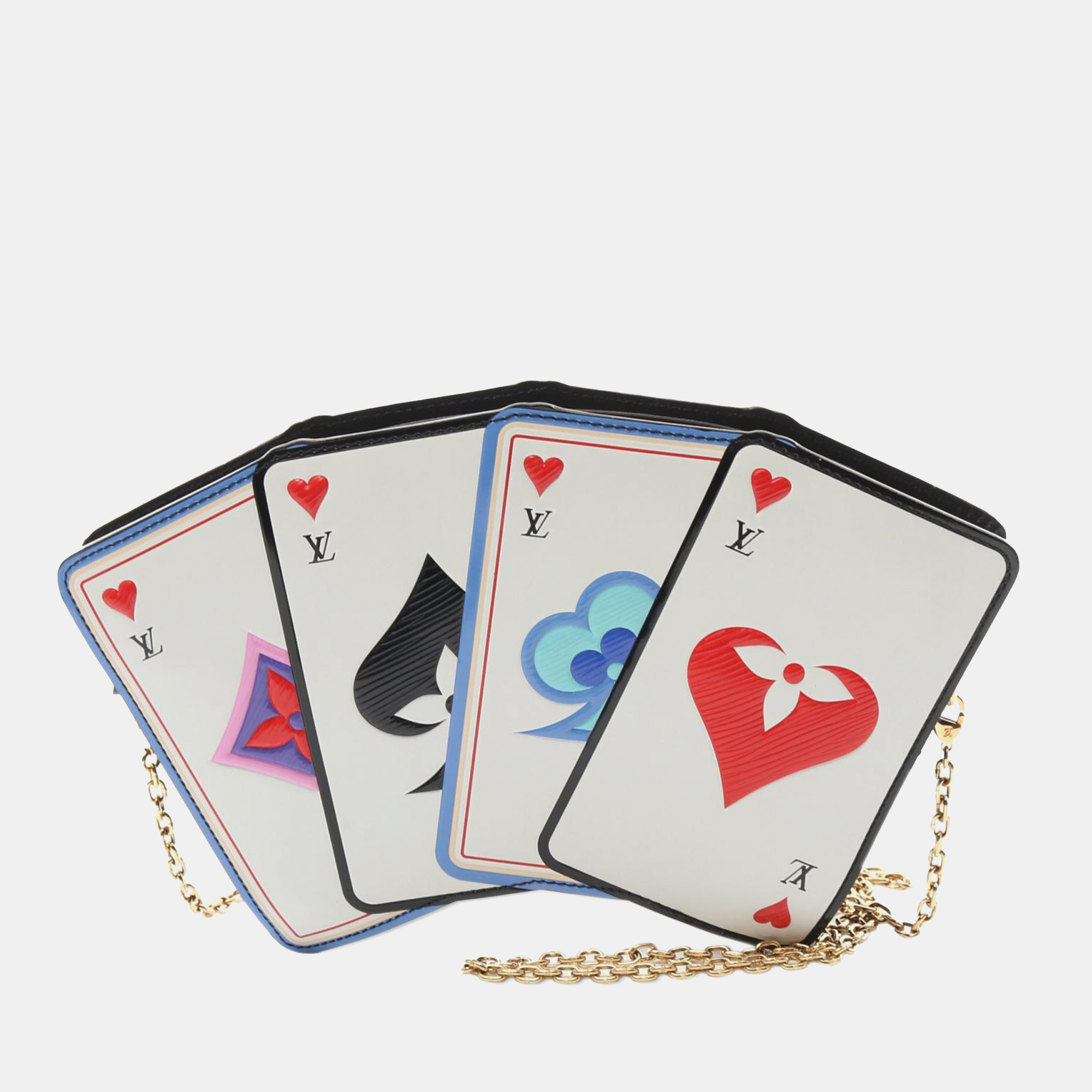 Louis Vuitton Brown/White Monogram and Leather Game on Heart Pochette Cartes
Louis Vuitton Brown/White Monogram and Leather Game on Heart Pochette Cartes