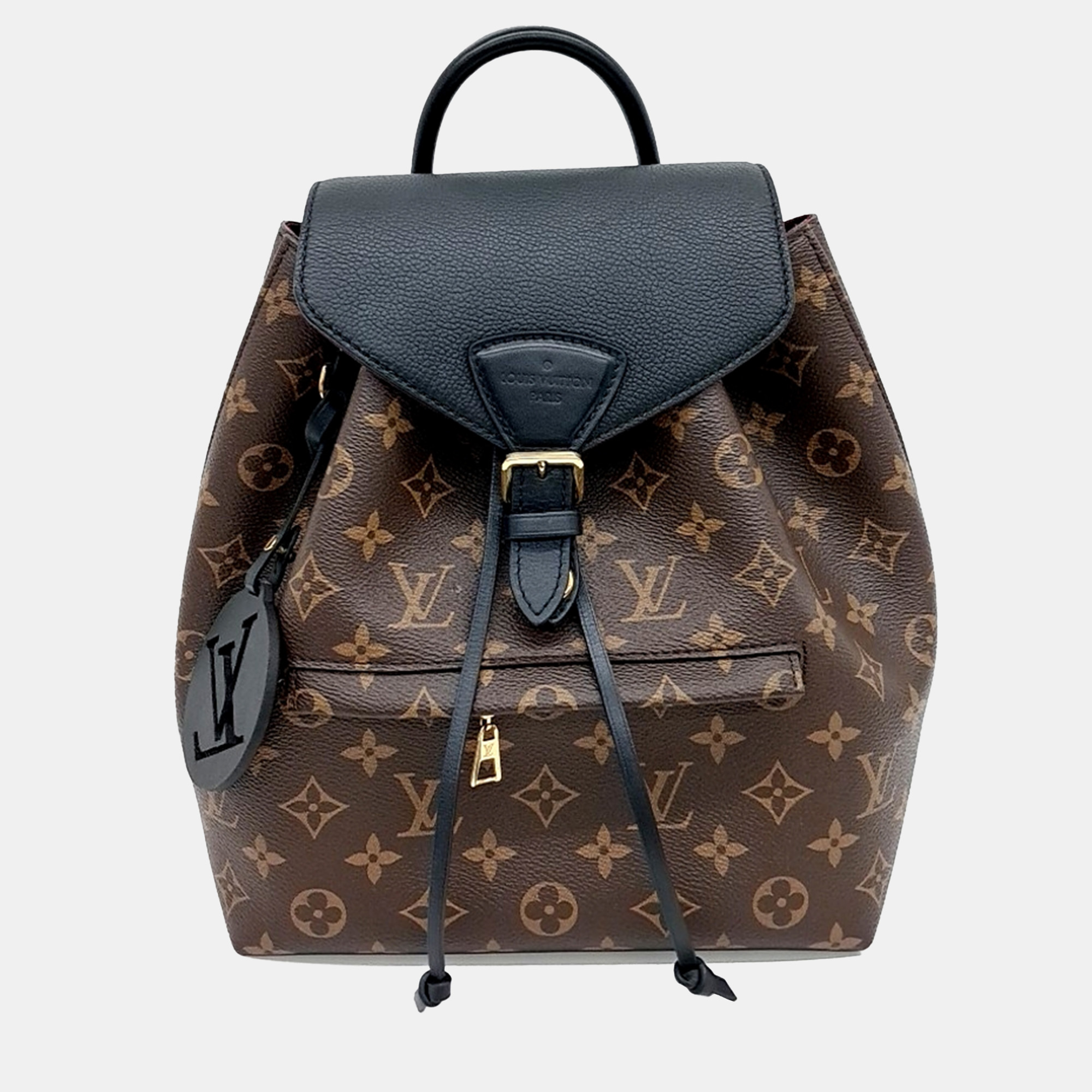 Louis Vuitton Brown Coated Canvas and Leather Monogram Montsouris PM bag
Louis Vuitton Brown Coated Canvas and Leather Monogram Montsouris PM bag