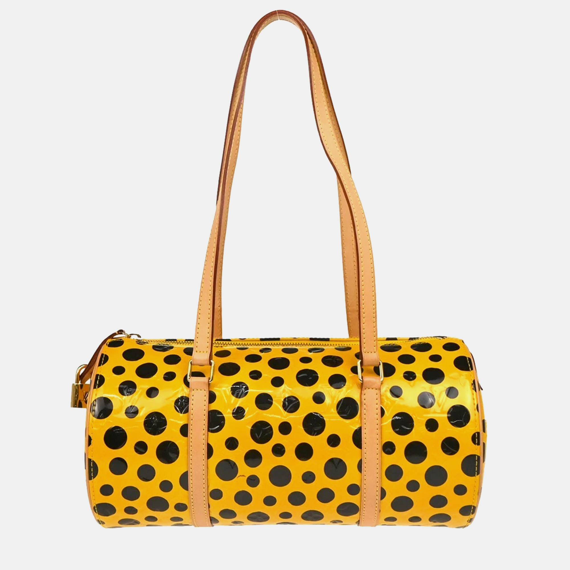 Louis Vuitton Yellow Vernis Dot Infinity Papillon Handbag, Black
Louis Vuitton Yellow Vernis Dot Infinity Papillon Handbag, Black