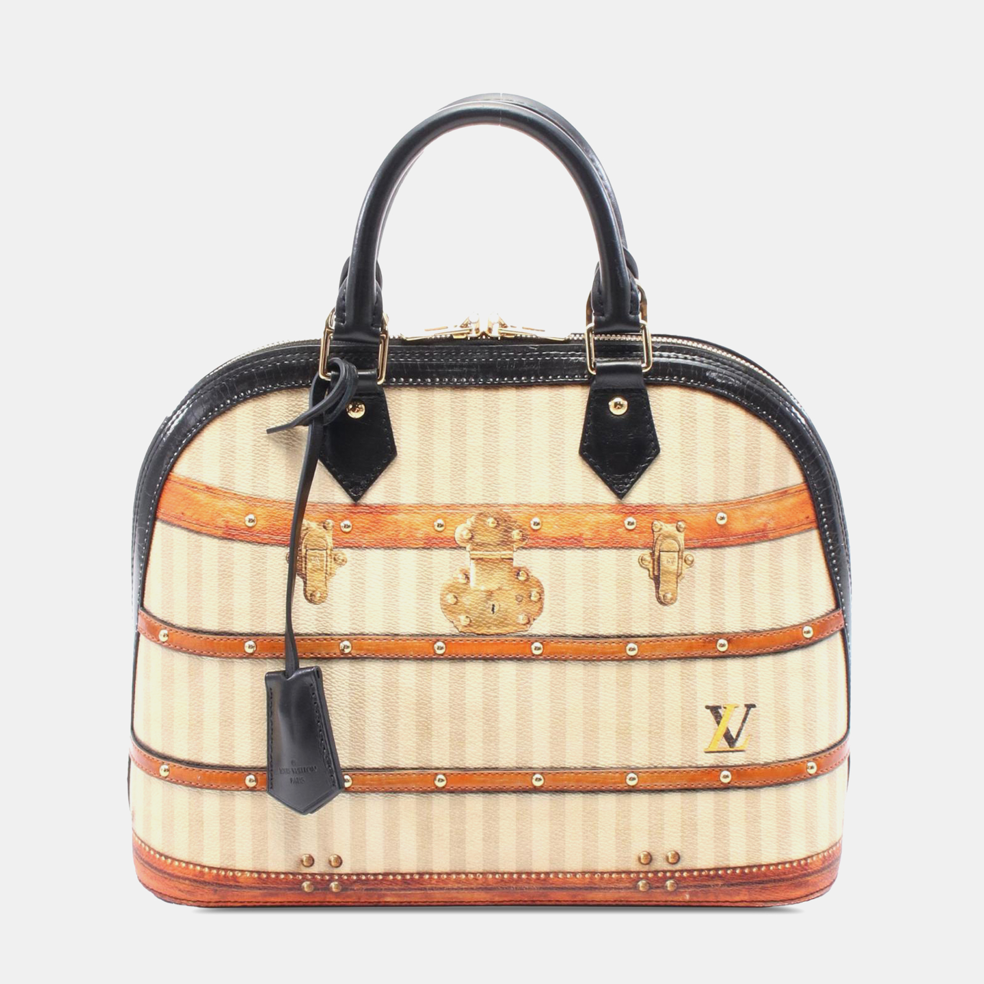 Louis Vuitton Black Brown Canvas Transformed Time Trunk Alma PM
Louis Vuitton Black Brown Canvas Transformed Time Trunk Alma PM