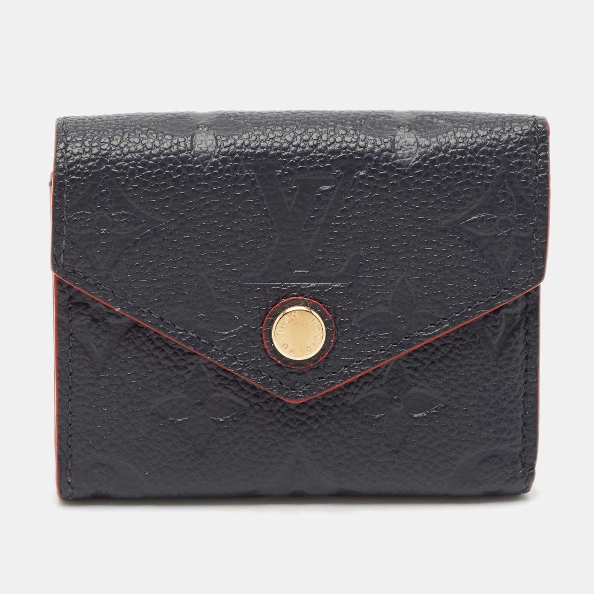 Louis Vuitton Marine/Rouge Monogram Empreinte Leather Zoe Wallet, Navy blue
Louis Vuitton Marine/Rouge Monogram Empreinte Leather Zoe Wallet, Navy blue