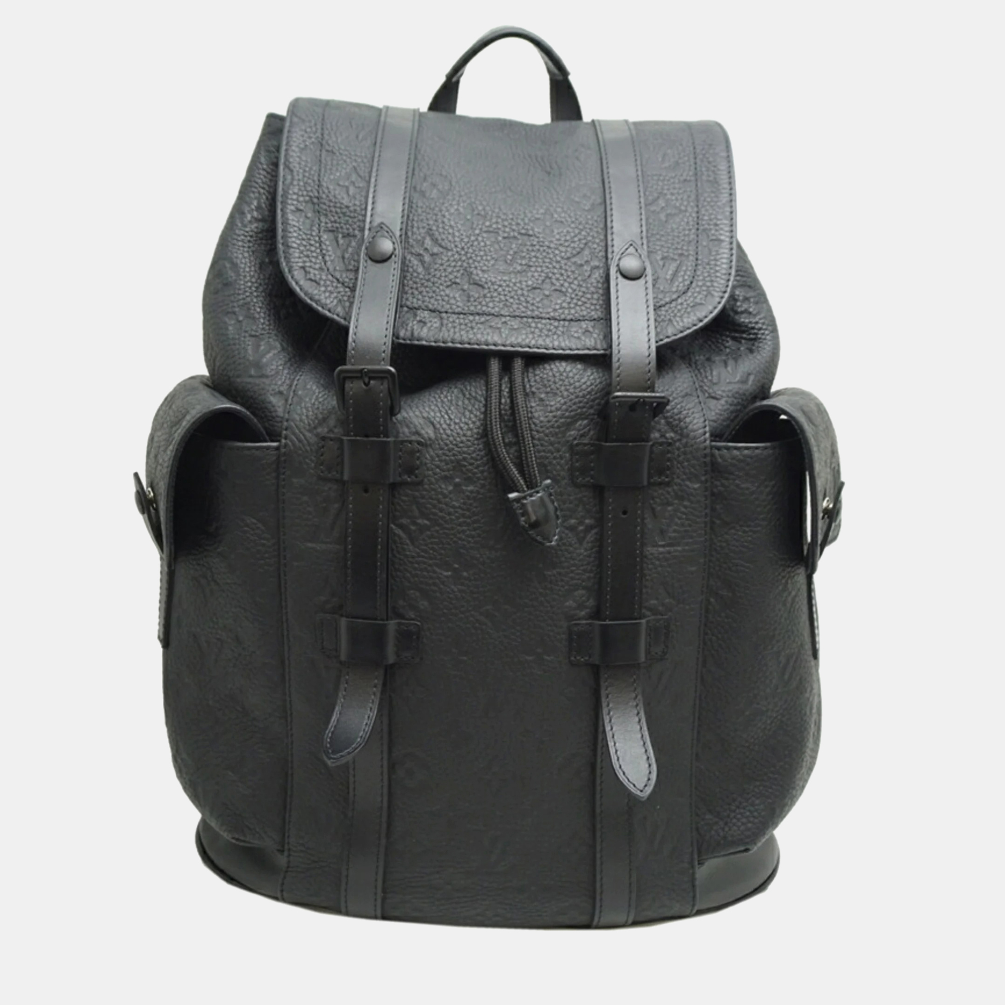 Louis Vuitton Black Taurillon Leather Christopher MM Backpack
Louis Vuitton Black Taurillon Leather Christopher MM Backpack