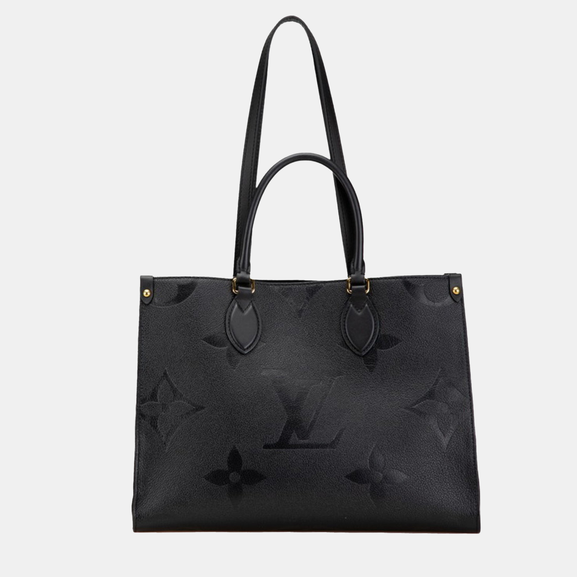 Louis Vuitton Noir Black Monogram Empreinte Leather On The Go Mm Tote Bag
Louis Vuitton Noir Black Monogram Empreinte Leather On The Go Mm Tote Bag