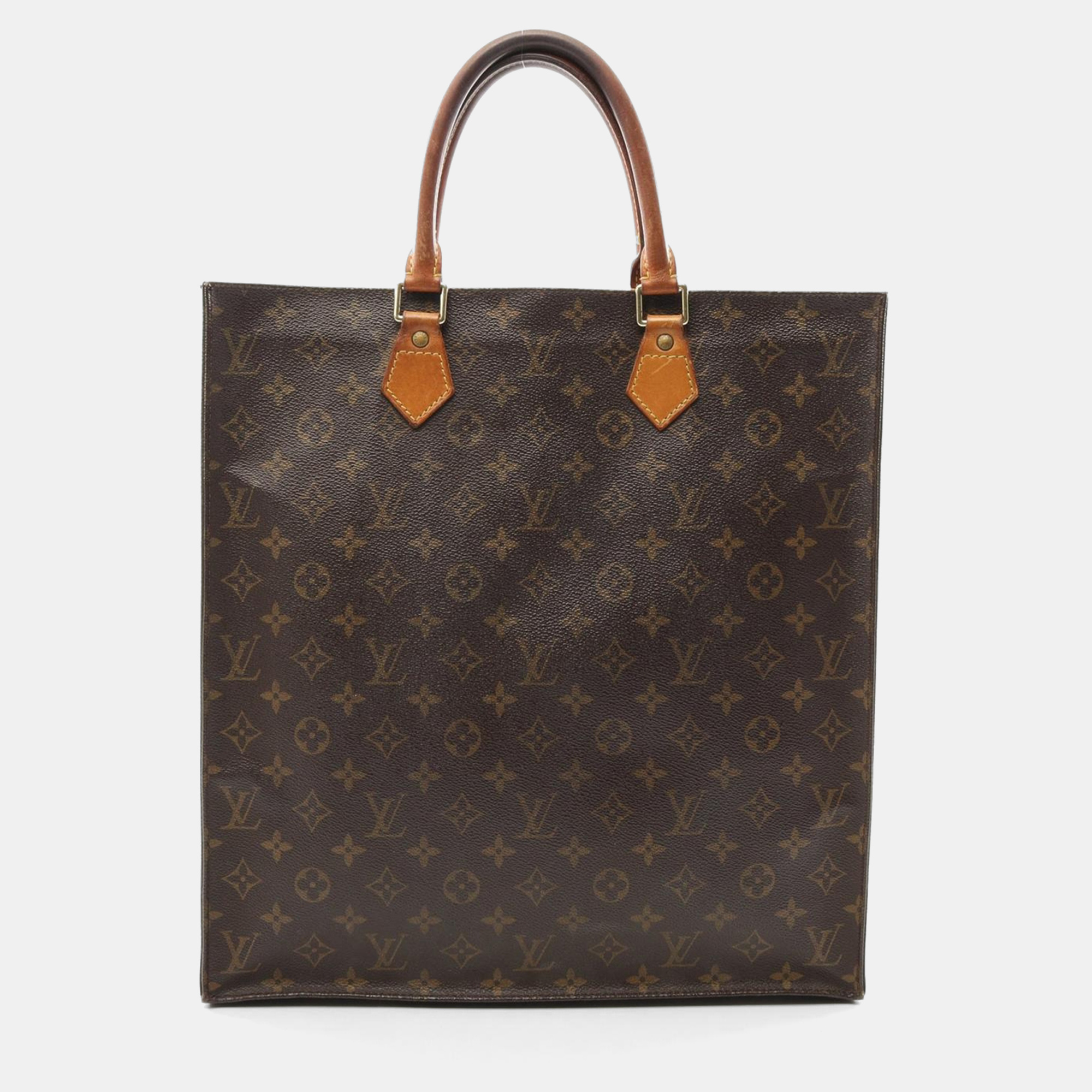 Louis Vuitton Sac Plat Hand Tote Bag Monogram Canvas Leather Brown
Louis Vuitton Sac Plat Hand Tote Bag Monogram Canvas Leather Brown