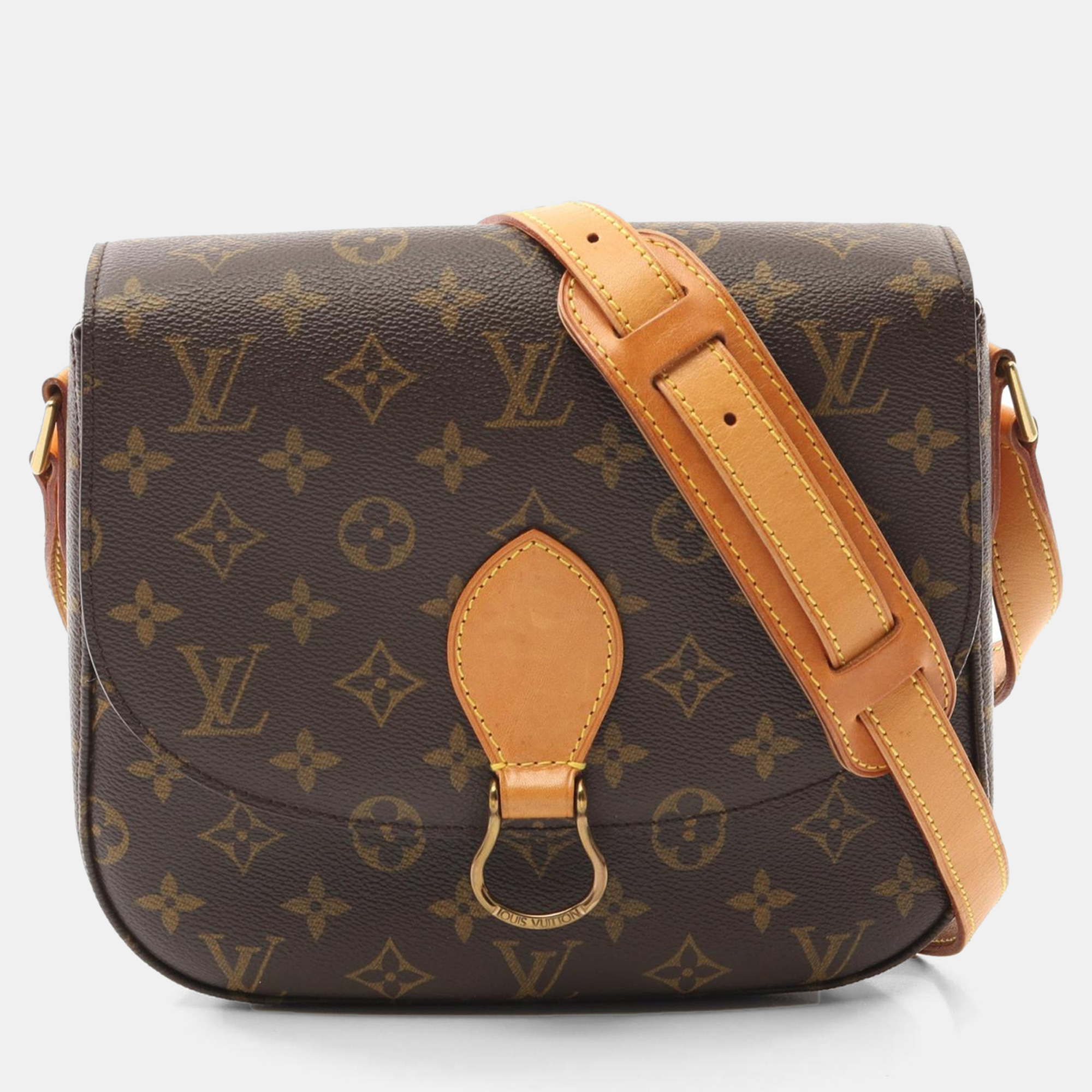 Louis Vuitton Monogram Leather Saint Cloud GM Shoulder Bag, Brown
Louis Vuitton Monogram Leather Saint Cloud GM Shoulder Bag, Brown