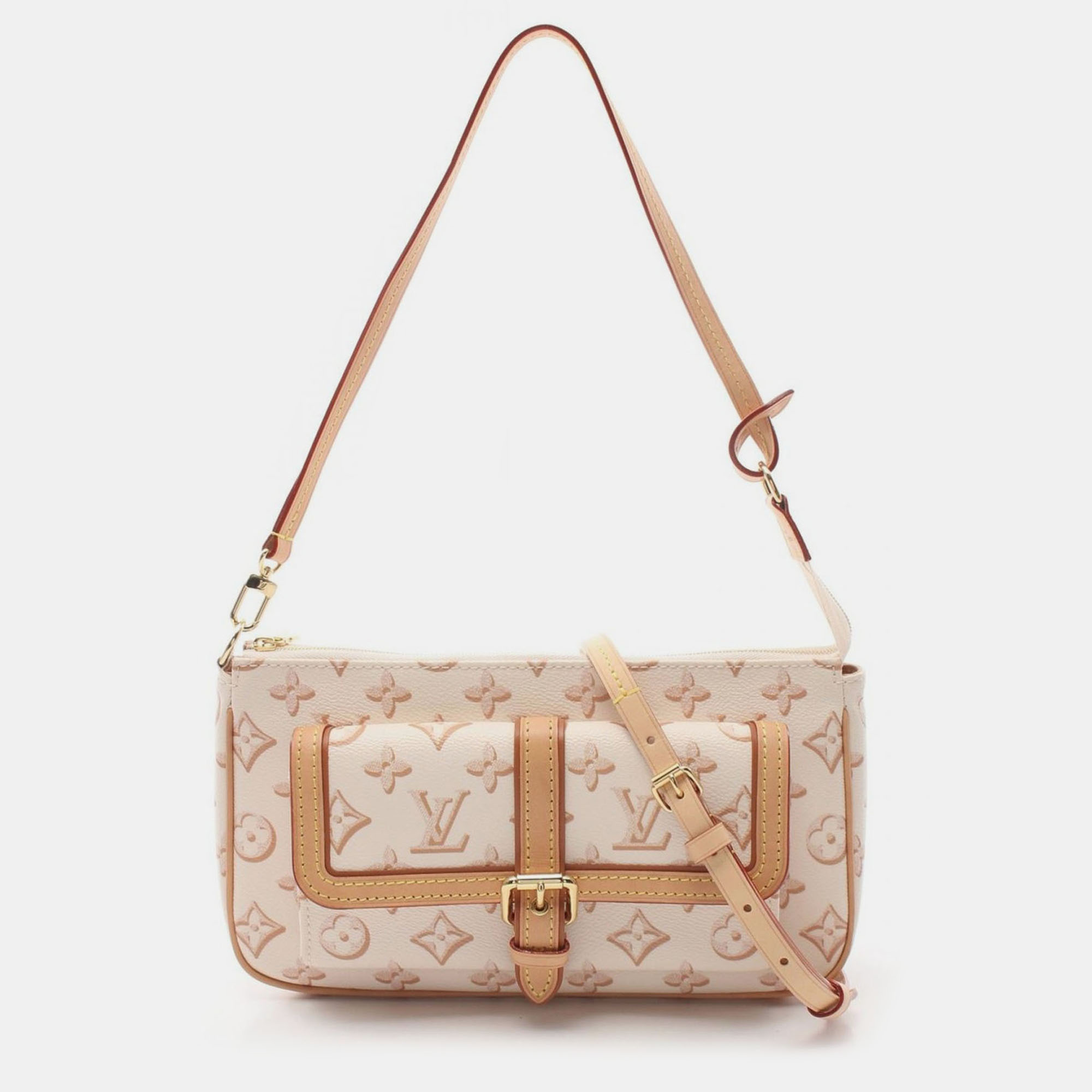 Louis Vuitton Beige Maxi Canvas Leather Pochette Accessories Shoulder Bag
Louis Vuitton Beige Maxi Canvas Leather Pochette Accessories Shoulder Bag