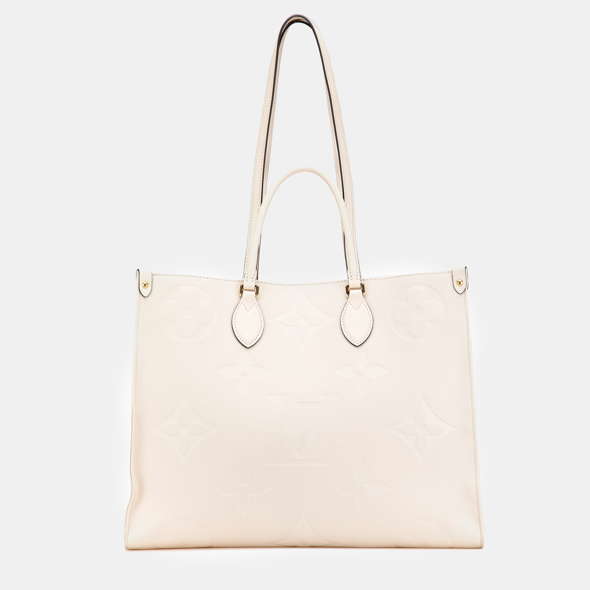 Louis Vuitton White Monogram Empreinte Onthego GM - Louis Vuitton - Modalova