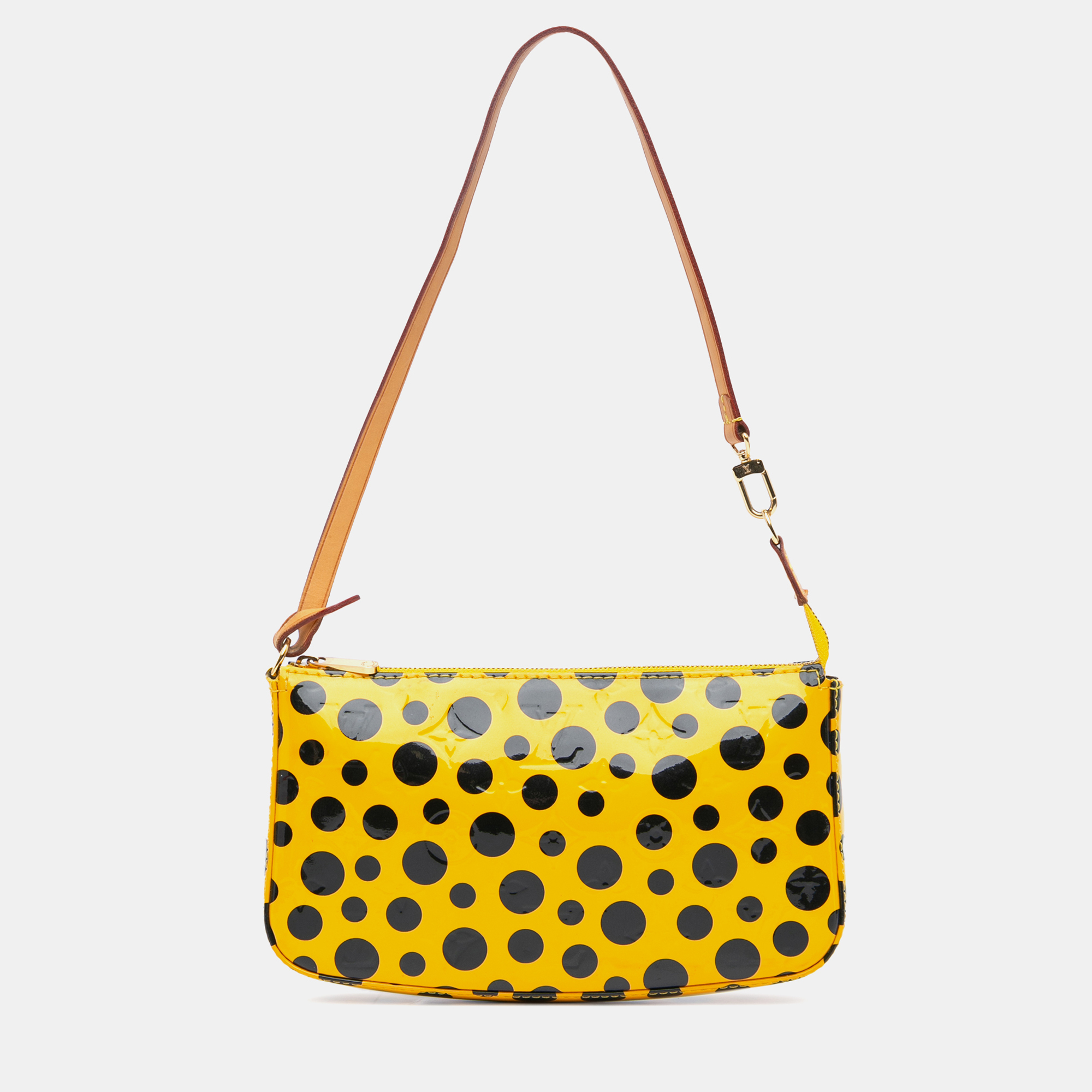 Louis Vuitton Yellow Yayoi Kusama Monogram Vernis Dots Infinity Pochette Accessoires
Louis Vuitton Yellow Yayoi Kusama Monogram Vernis Dots Infinity Pochette Accessoires