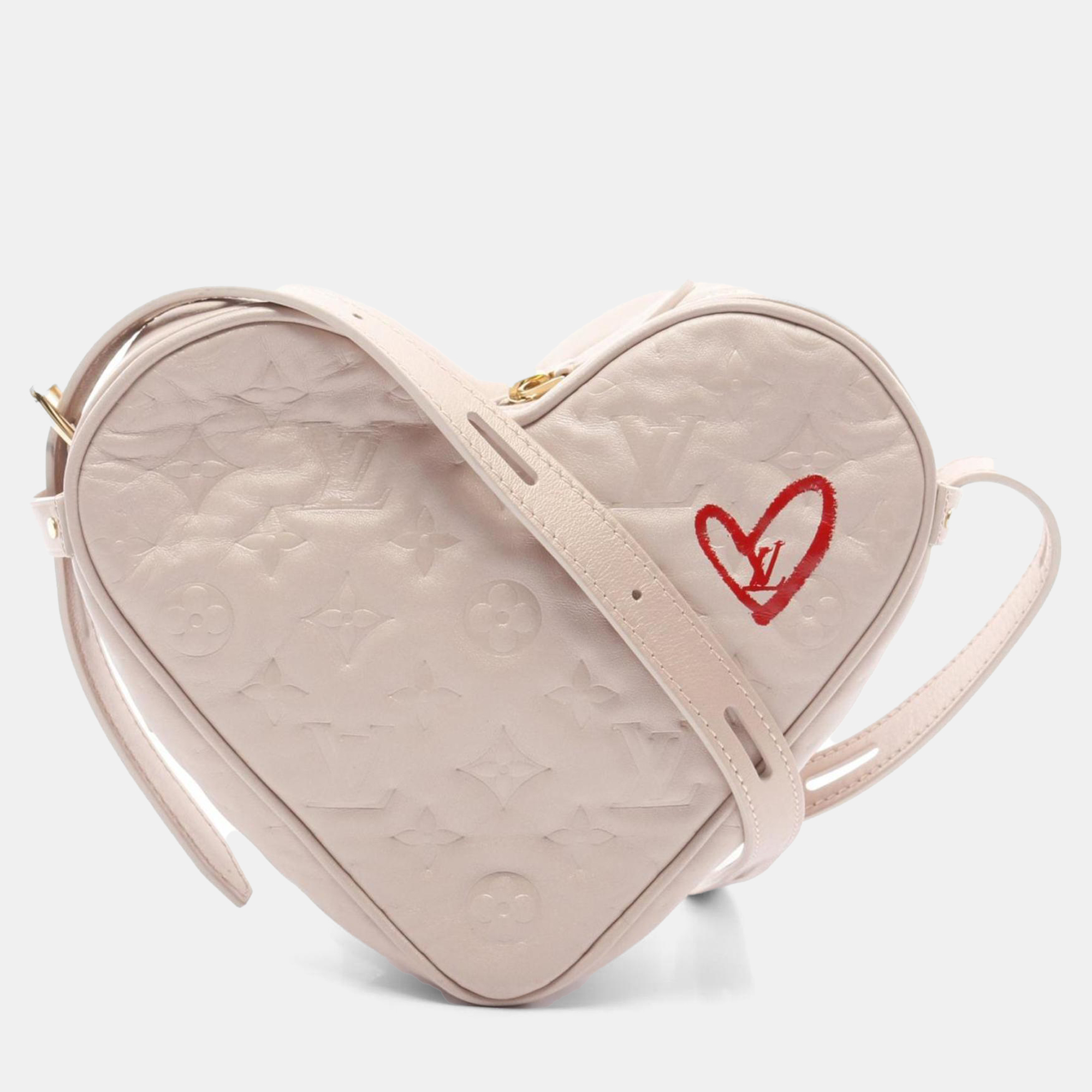 Louis Vuitton Pink Monogram Leather Fall In Love Sac Coeur Heart Box Shoulder Bag
Louis Vuitton Pink Monogram Leather Fall In Love Sac Coeur Heart Box Shoulder Bag