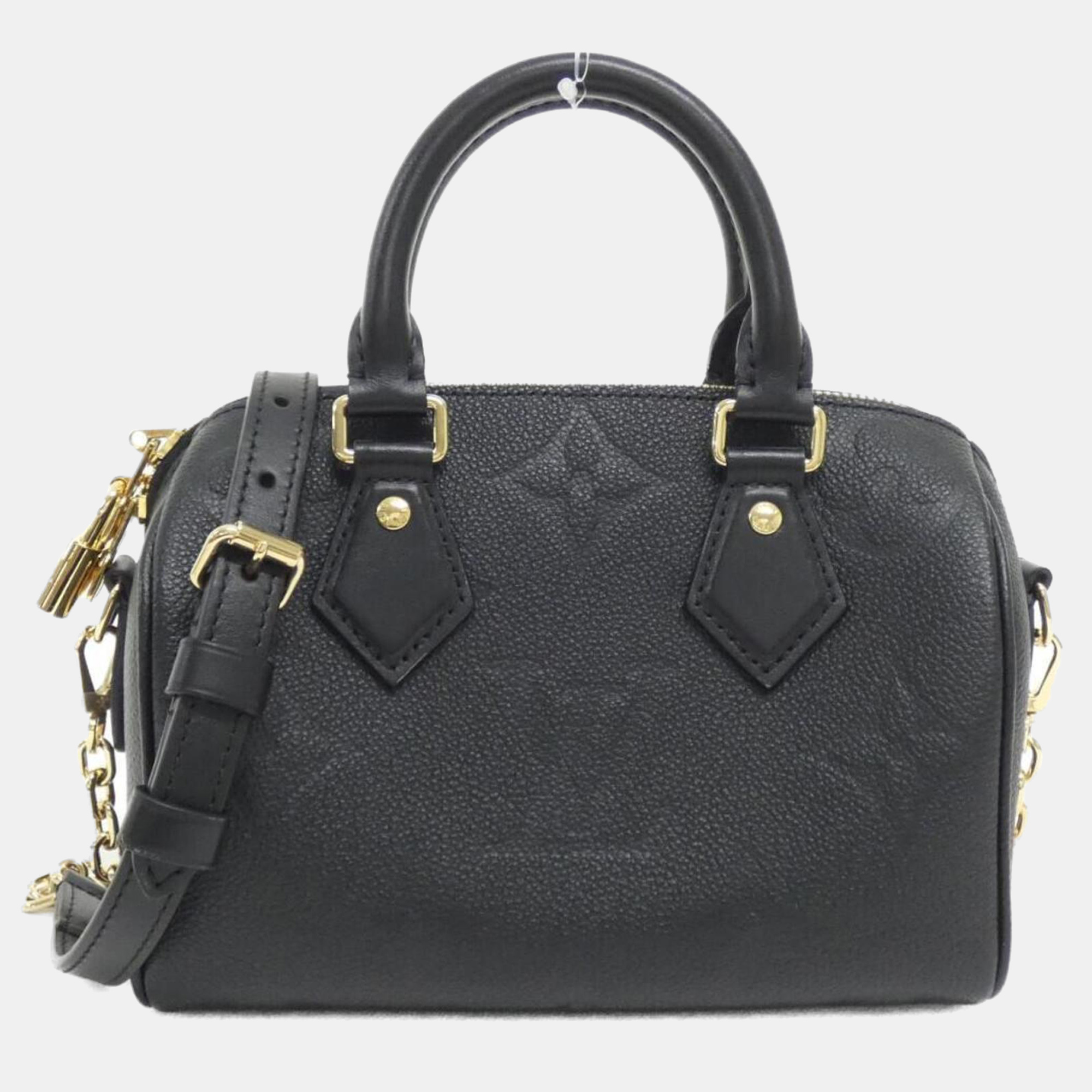 Louis Vuitton Monogram Empreinte Speedy Bandouliere Boston Bag, Black
Louis Vuitton Monogram Empreinte Speedy Bandouliere Boston Bag, Black