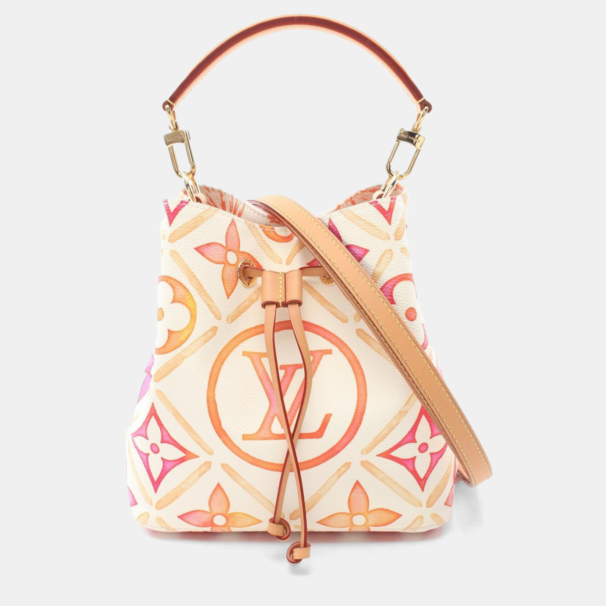 Louis Vuitton Neonoe Bb By The Pool Handbag Coated Canvas Leather White Orange Multicolor
Louis Vuitton Neonoe Bb By The Pool Handbag Coated Canvas Leather White Orange Multicolor