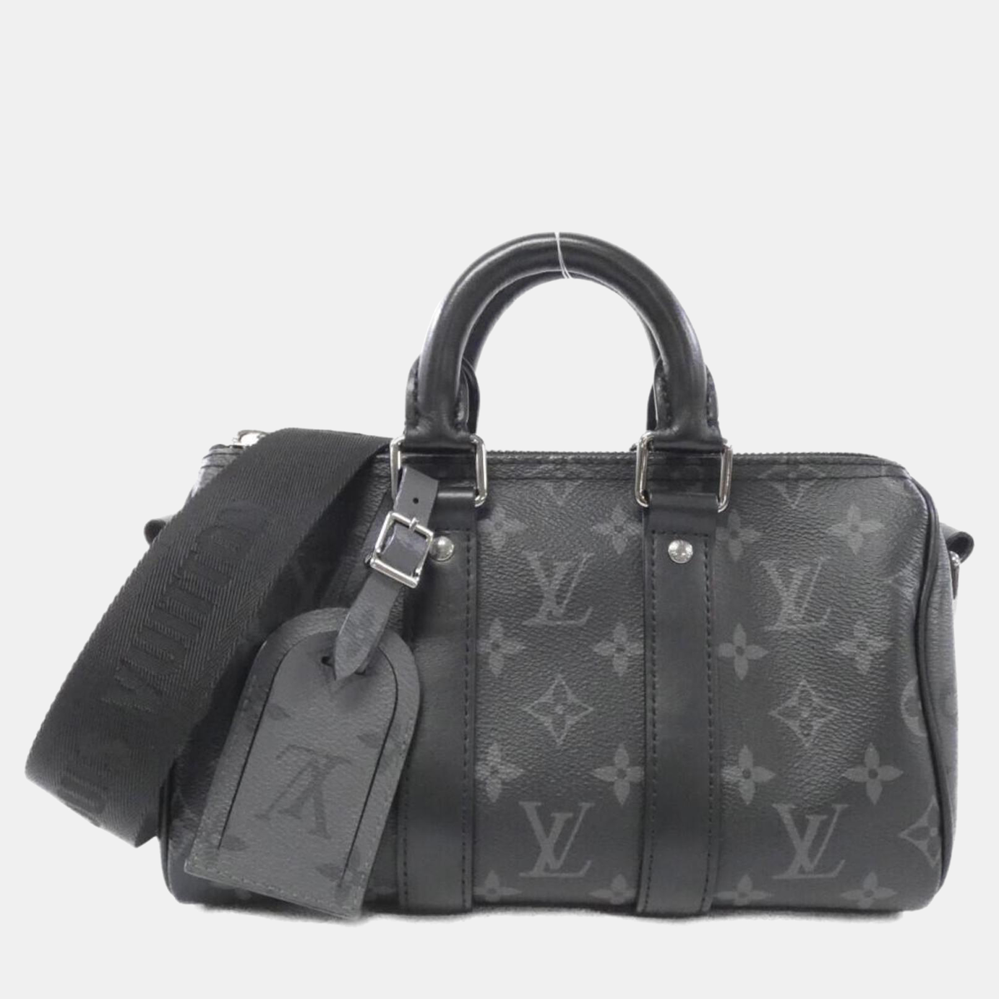 Louis Vuitton Black Monogram Eclipse Reverse Keepall Bandouliere Boston Bag
Louis Vuitton Black Monogram Eclipse Reverse Keepall Bandouliere Boston Bag