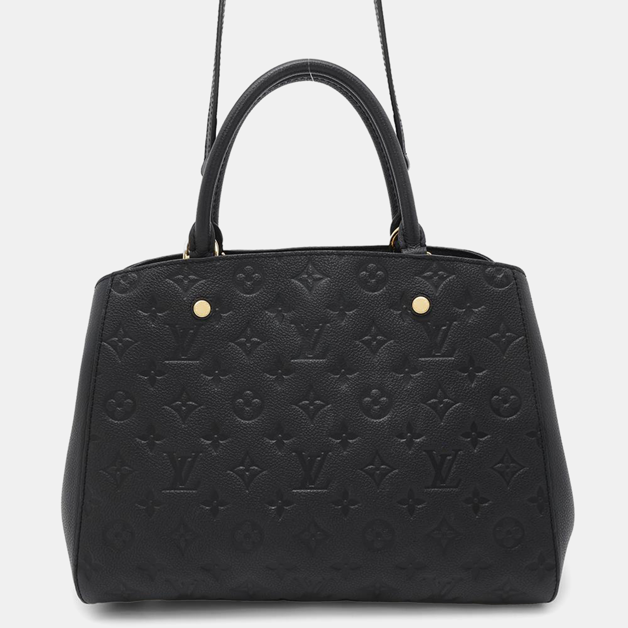 Louis Vuitton Noir Monogram Empreinte Leather Montaigne MM Shoulder Bag, Black
Louis Vuitton Noir Monogram Empreinte Leather Montaigne MM Shoulder Bag, Black
