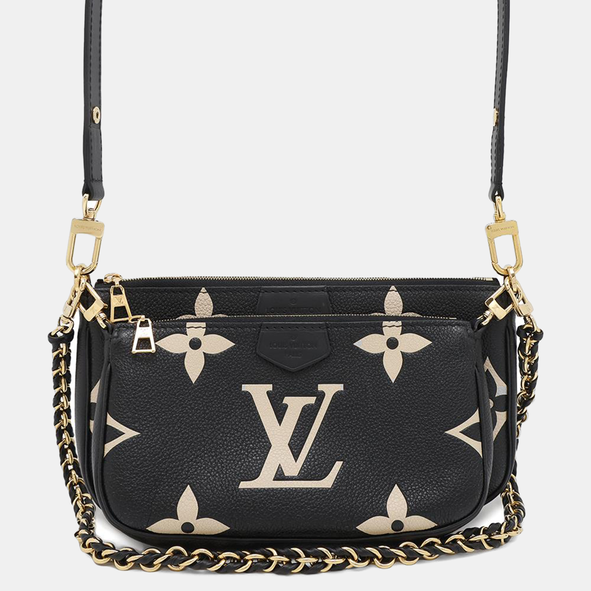 Louis Vuitton Black/Cream Monogram Empreinte Leather Multi Pochette Accessoires, Beige
Louis Vuitton Black/Cream Monogram Empreinte Leather Multi Pochette Accessoires, Beige