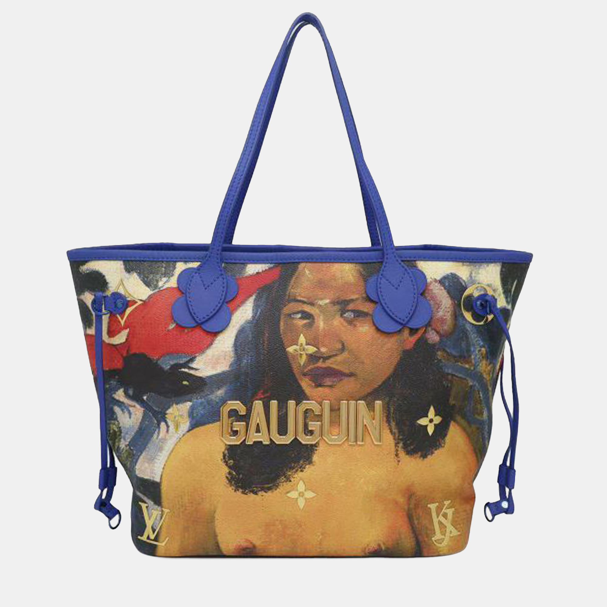 Louis Vuitton Blue/Brown Jeff Koons Masters Collection Gauguin Neverfull MM
Louis Vuitton Blue/Brown Jeff Koons Masters Collection Gauguin Neverfull MM