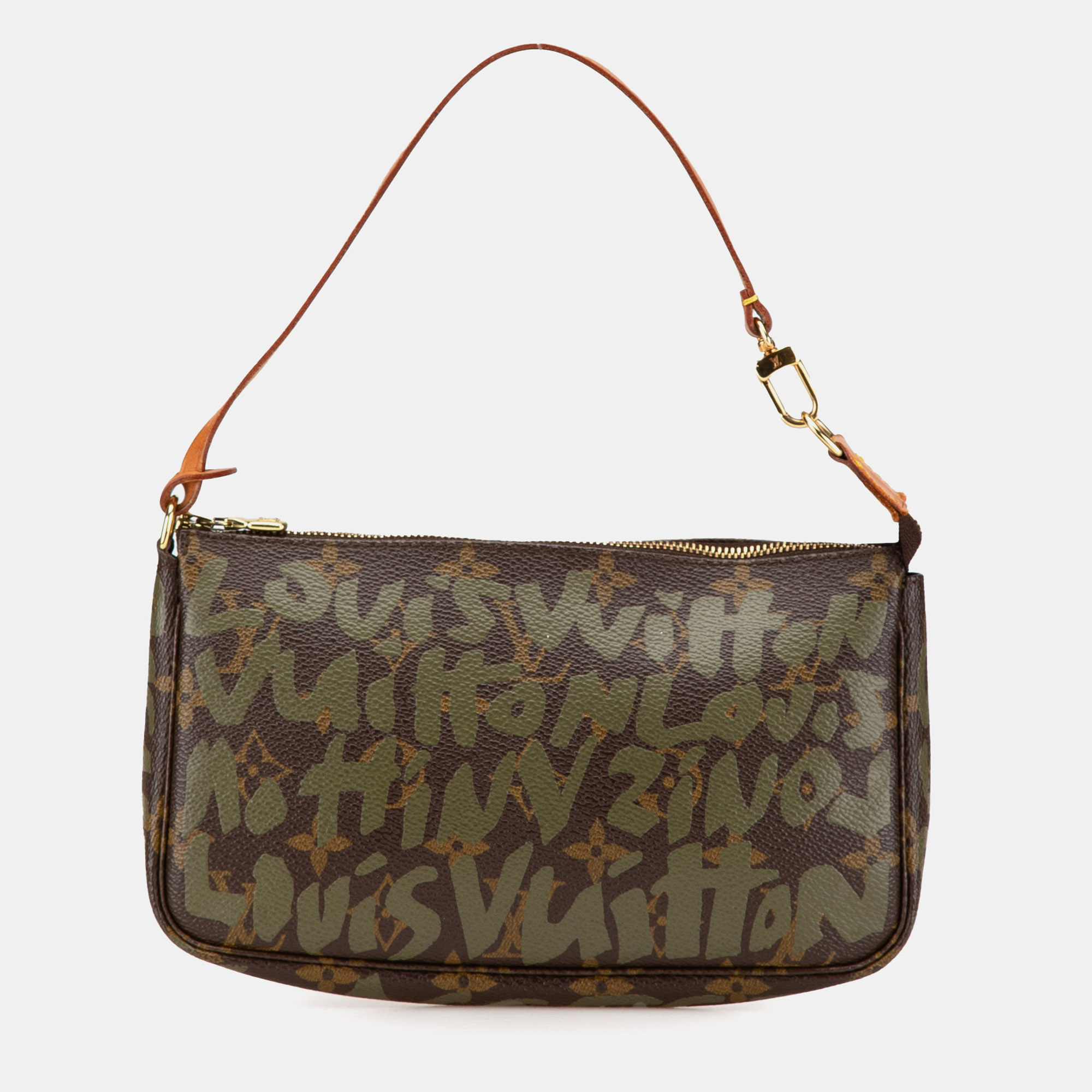 Louis Vuitton Brown/Green Stephen Sprouse Monogram Graffiti Pochette Accessoires
Louis Vuitton Brown/Green Stephen Sprouse Monogram Graffiti Pochette Accessoires
