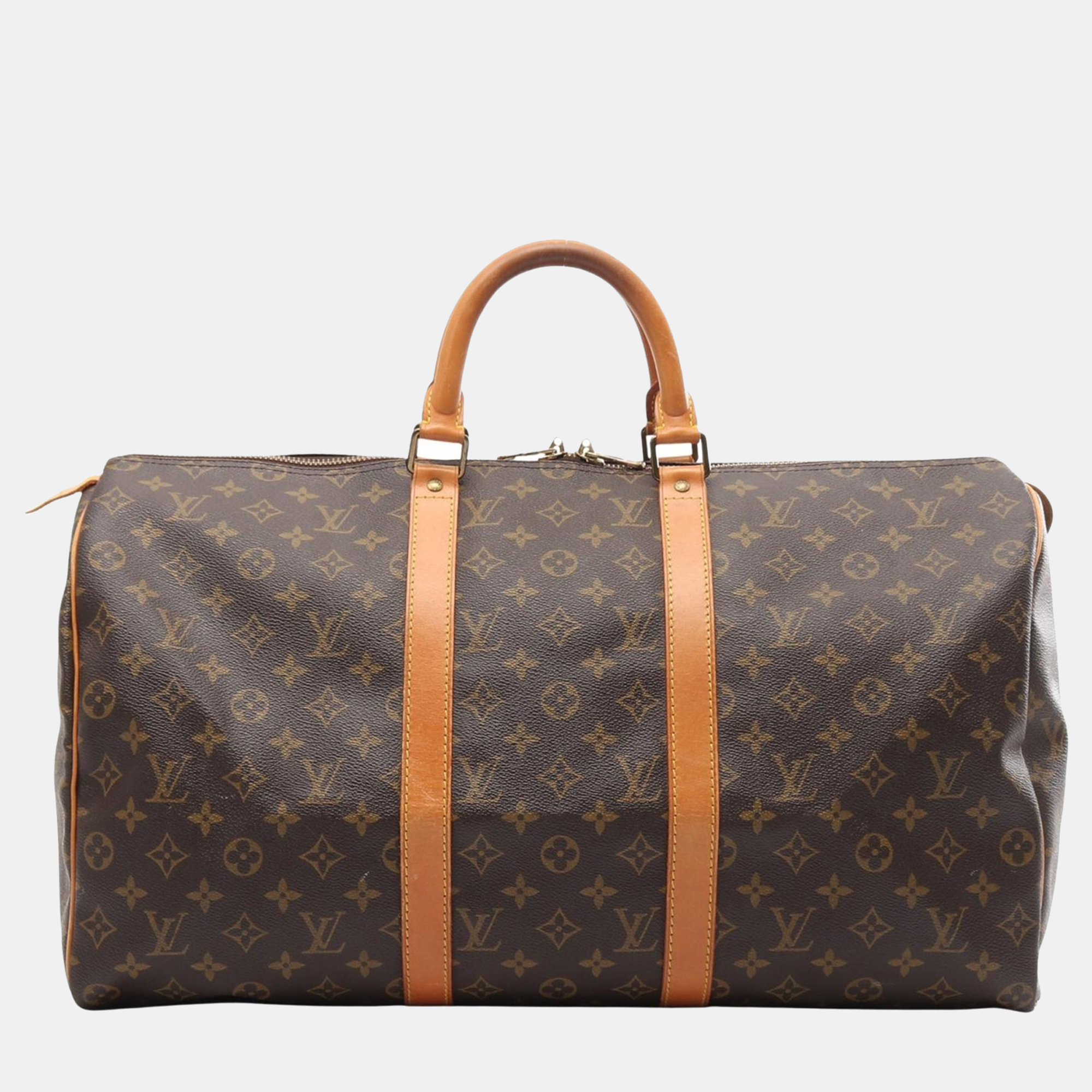 Louis Vuitton Keepall 50 Hand Bag Monogram Canvas Brown Unisex Lv
Louis Vuitton Keepall 50 Hand Bag Monogram Canvas Brown Unisex Lv