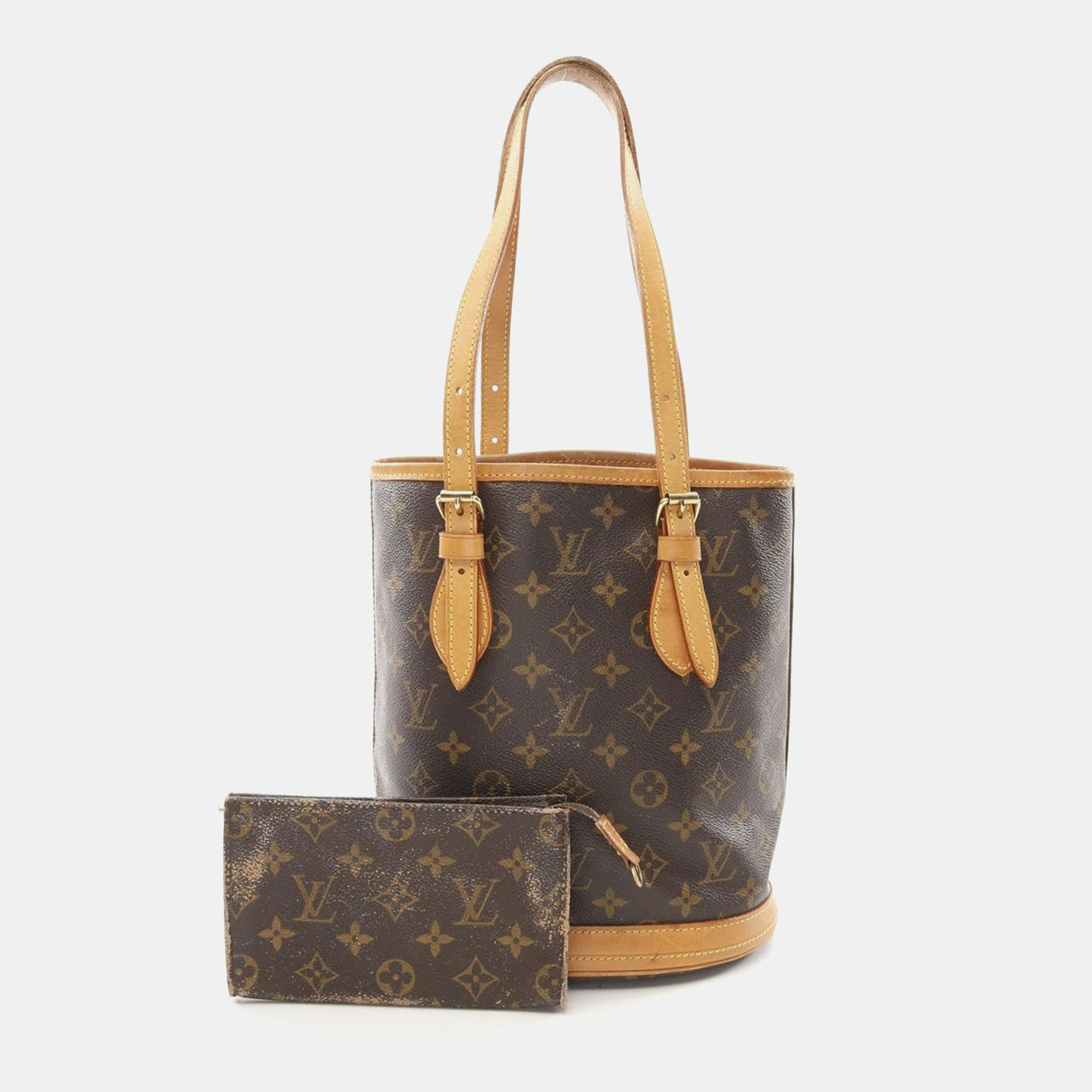 Louis Vuitton Bucket Pm Shoulder Tote Bag Monogram Canvas Brown Lv
Louis Vuitton Bucket Pm Shoulder Tote Bag Monogram Canvas Brown Lv
