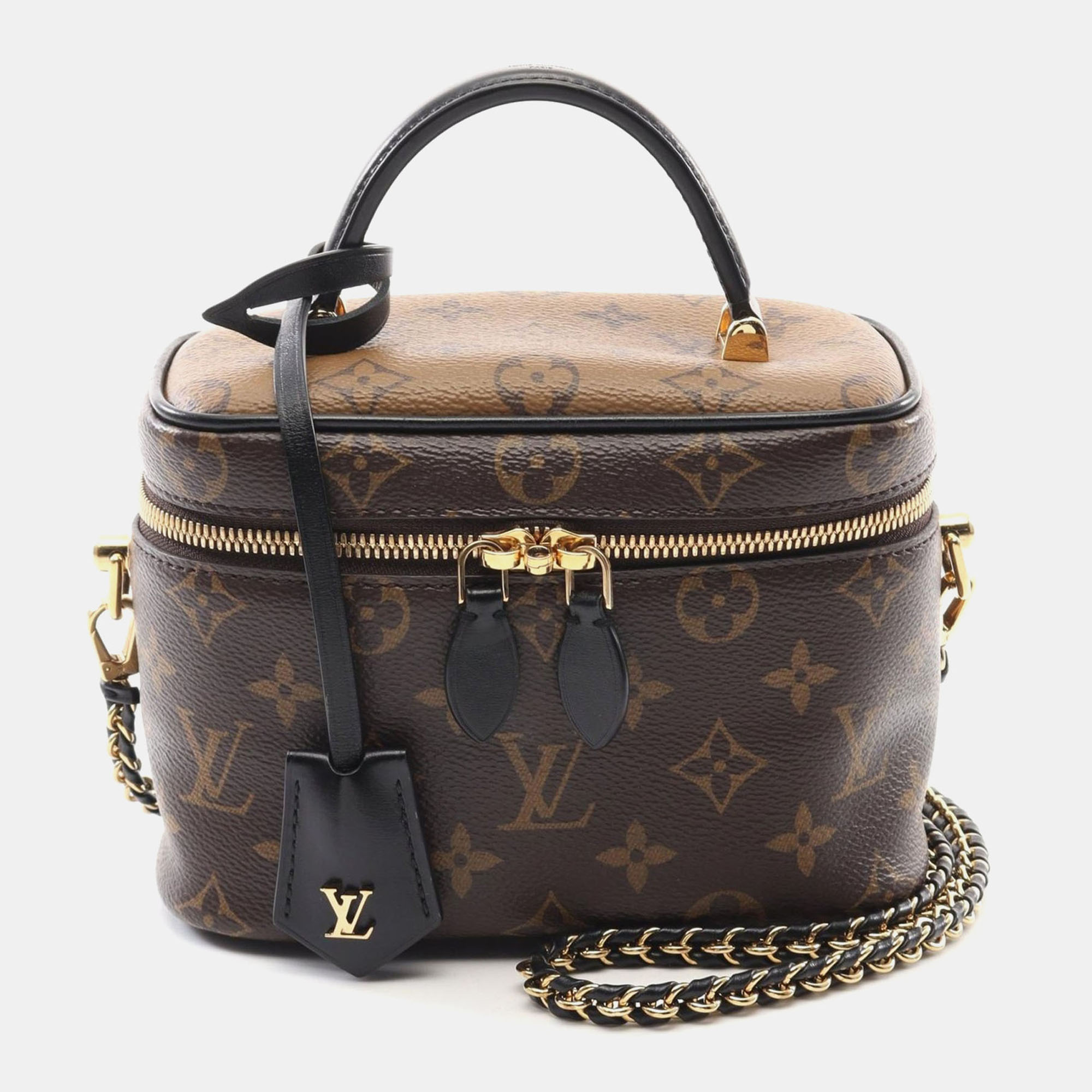 Louis Vuitton Vanity Nv Pm Hand Chain Crossbody Bag Monogram Reverse Lv, Brown
Louis Vuitton Vanity Nv Pm Hand Chain Crossbody Bag Monogram Reverse Lv, Brown