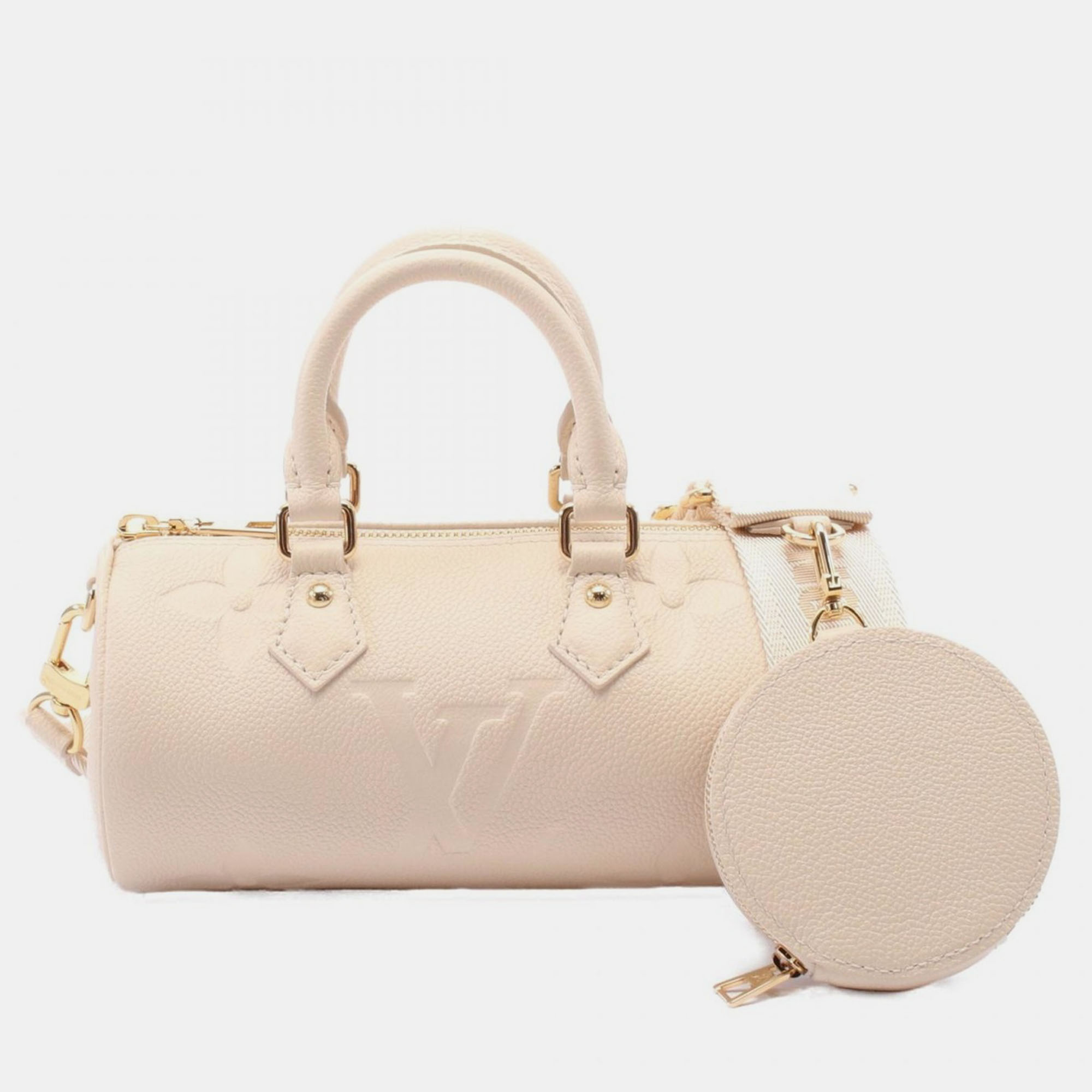 Louis Vuitton Papillon Bb 2Way Shoulder Hand Bag Monogram Empreinte Creme, Cream
Louis Vuitton Papillon Bb 2Way Shoulder Hand Bag Monogram Empreinte Creme, Cream