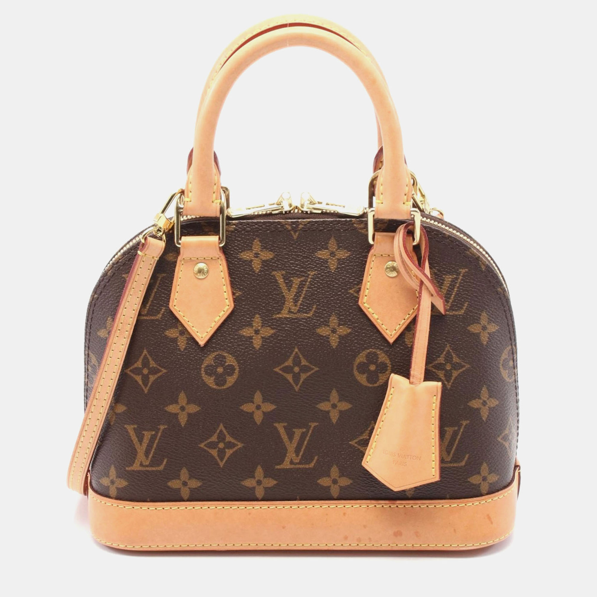 Louis Vuitton Alma Bb 2Way Shoulder Crossbody Hand Bag Monogram Leather, Brown
Louis Vuitton Alma Bb 2Way Shoulder Crossbody Hand Bag Monogram Leather, Brown