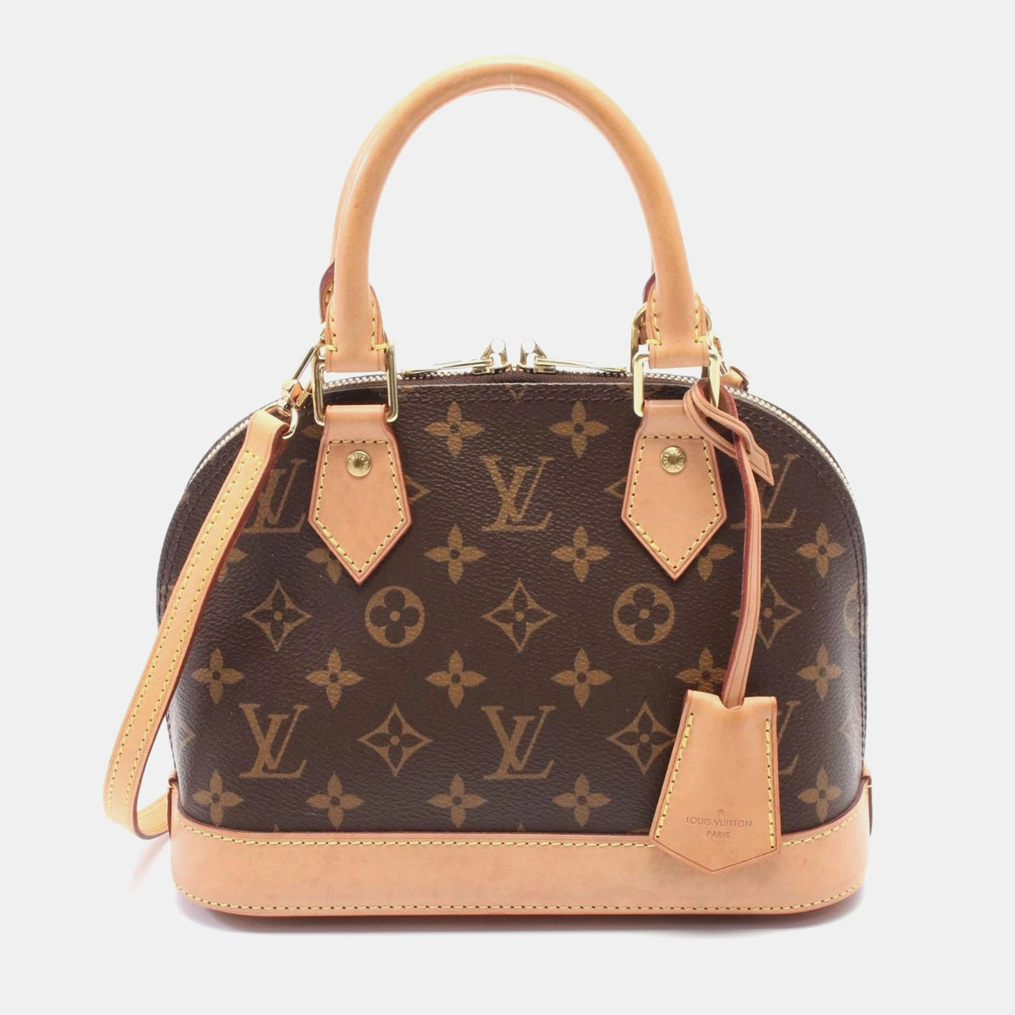 Louis Vuitton Alma Bb 2Way Crossbody Hand Shoulder Bag Monogram Leather, Brown
Louis Vuitton Alma Bb 2Way Crossbody Hand Shoulder Bag Monogram Leather, Brown