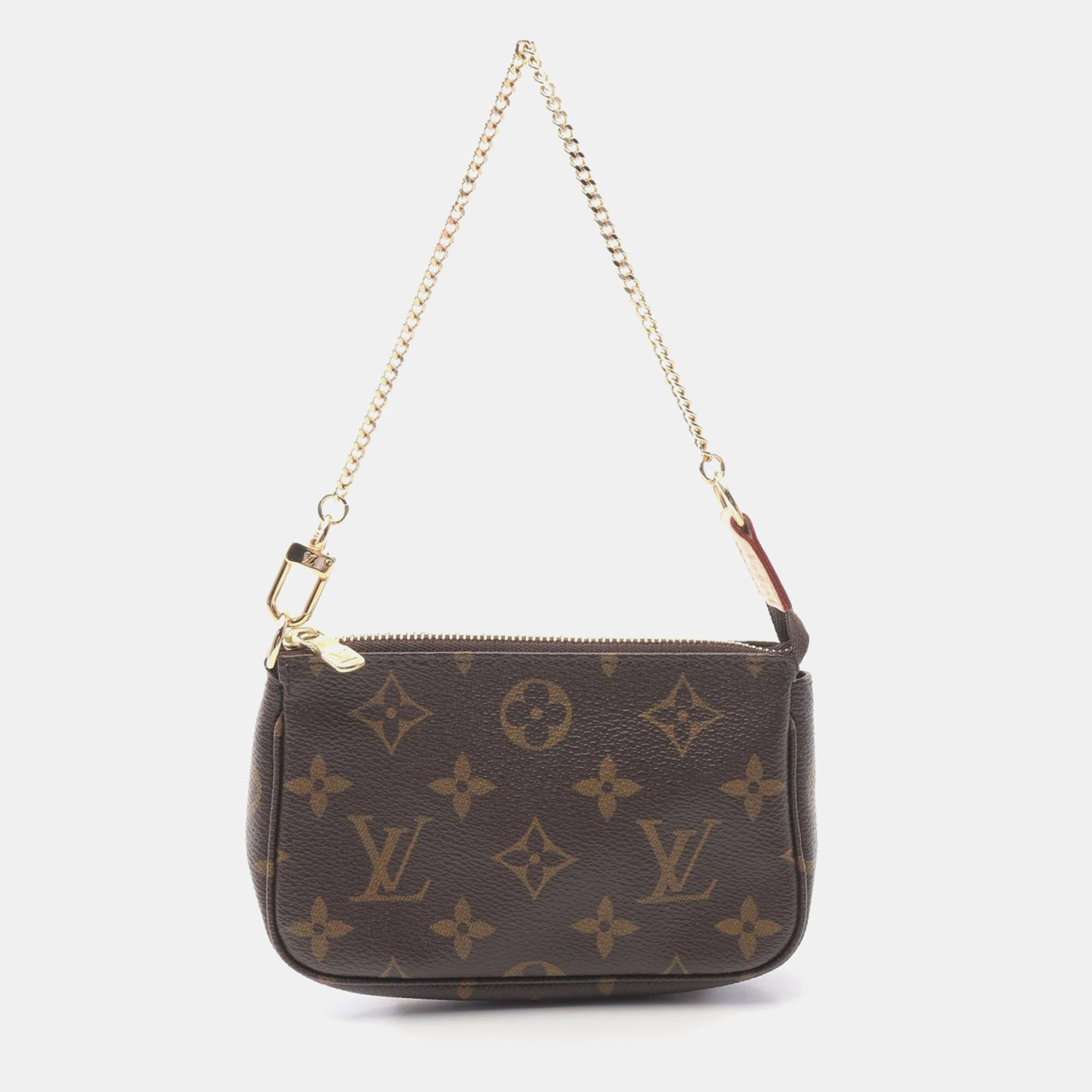 Louis Vuitton Mini Pochette Accessoires Chain Hand Bag Monogram Leather, Brown
Louis Vuitton Mini Pochette Accessoires Chain Hand Bag Monogram Leather, Brown