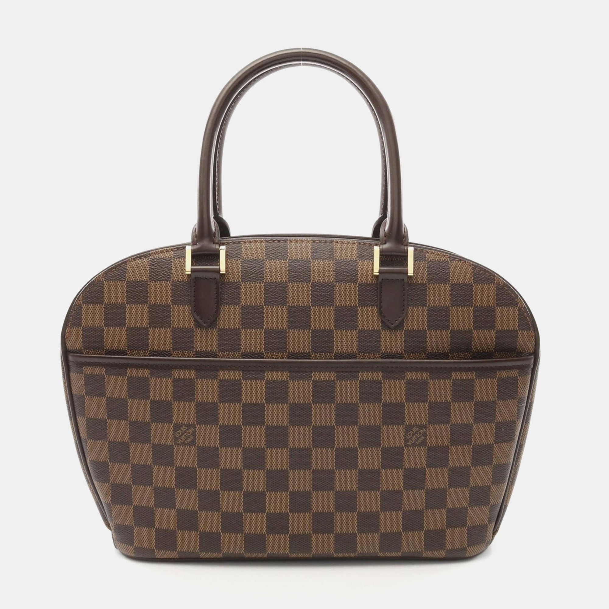 Louis Vuitton Saria Oriental Handbag Damier Canvas Leather Ebene Lv, Brown
Louis Vuitton Saria Oriental Handbag Damier Canvas Leather Ebene Lv, Brown