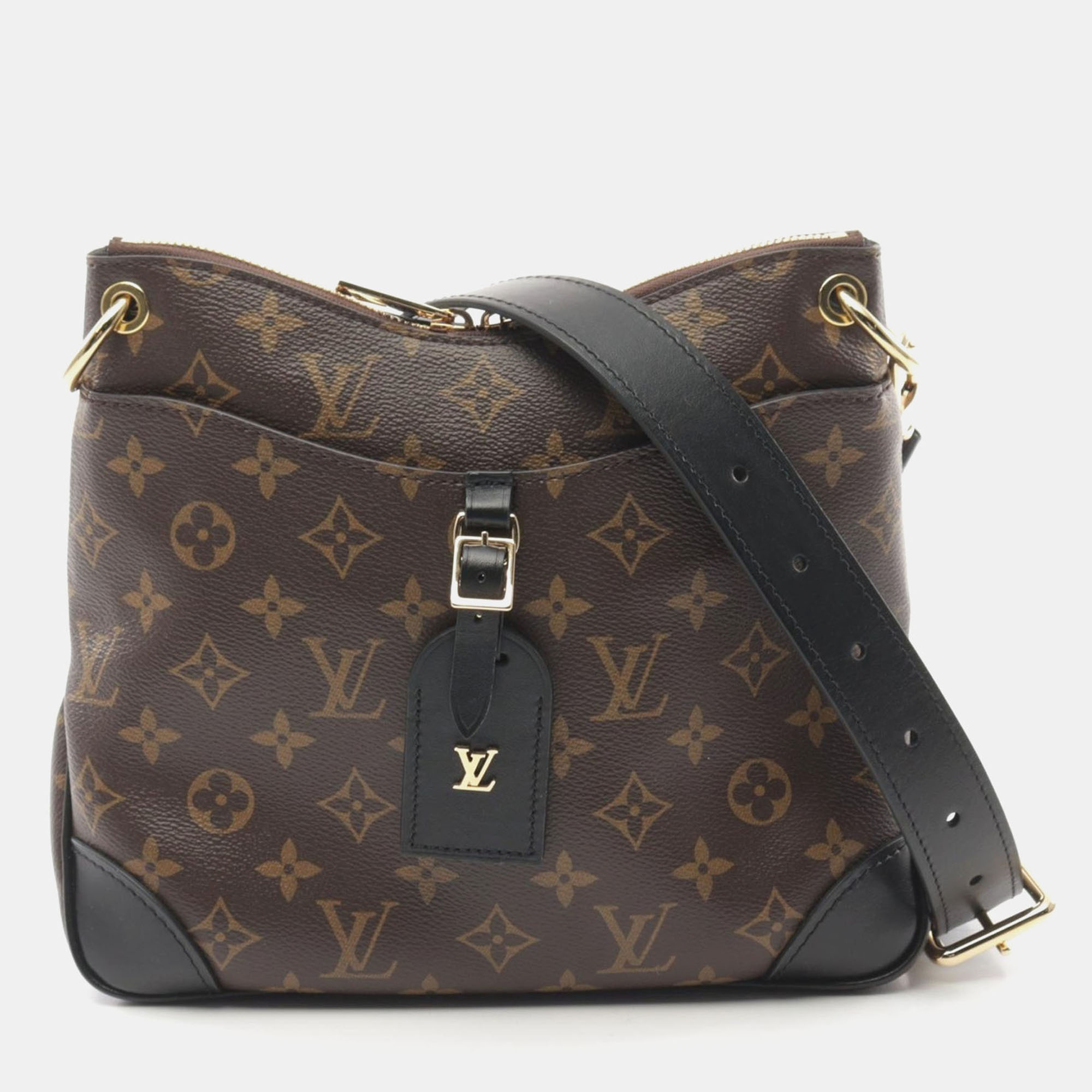 Louis Vuitton Brown Monogram Canvas Odeon NM PM Shoulder Bag