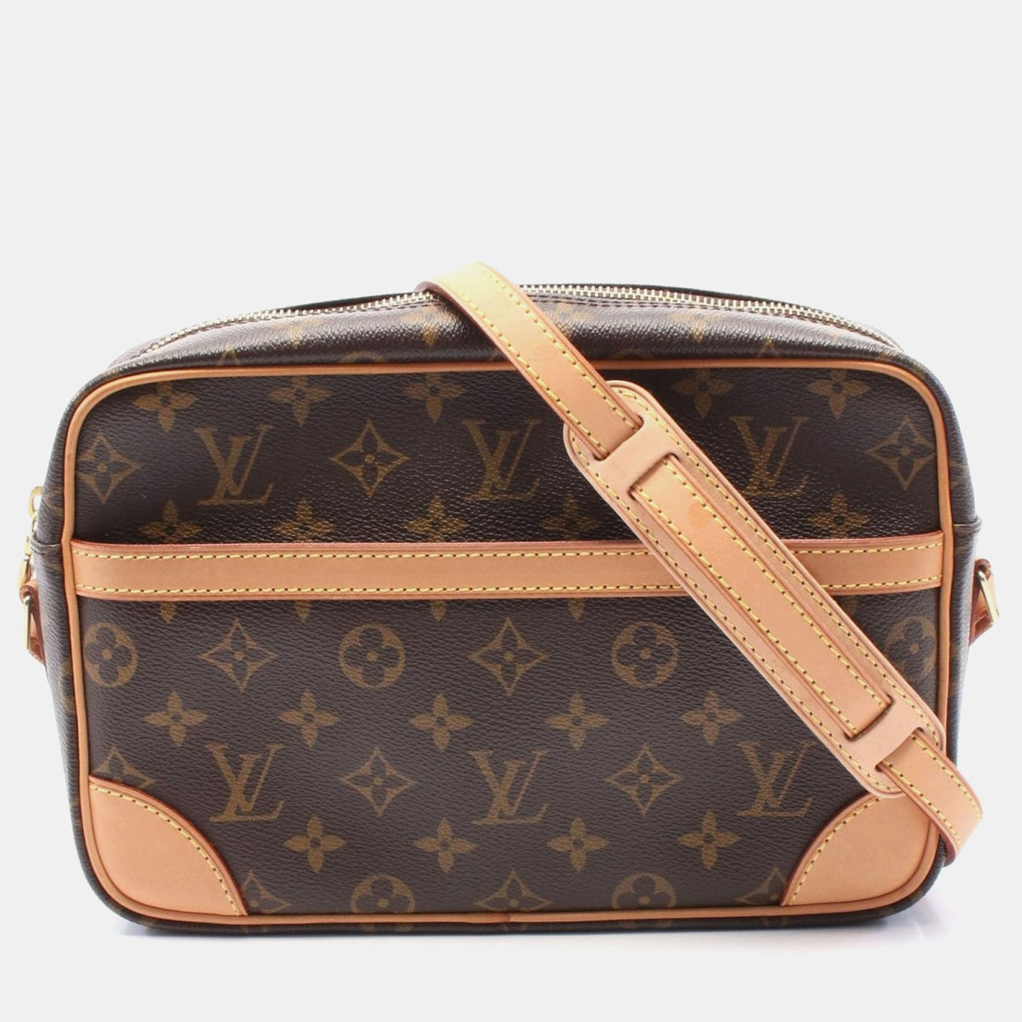 Louis Vuitton Trocadero 27 Shoulder Crossbody Bag Monogram Leather Brown
Louis Vuitton Trocadero 27 Shoulder Crossbody Bag Monogram Leather Brown